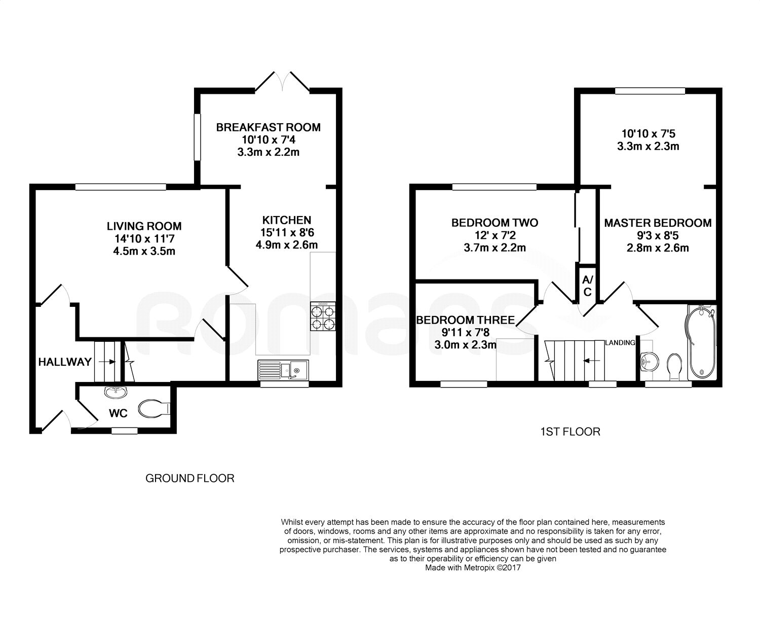 9, Caernarvon, Camberley floorplan