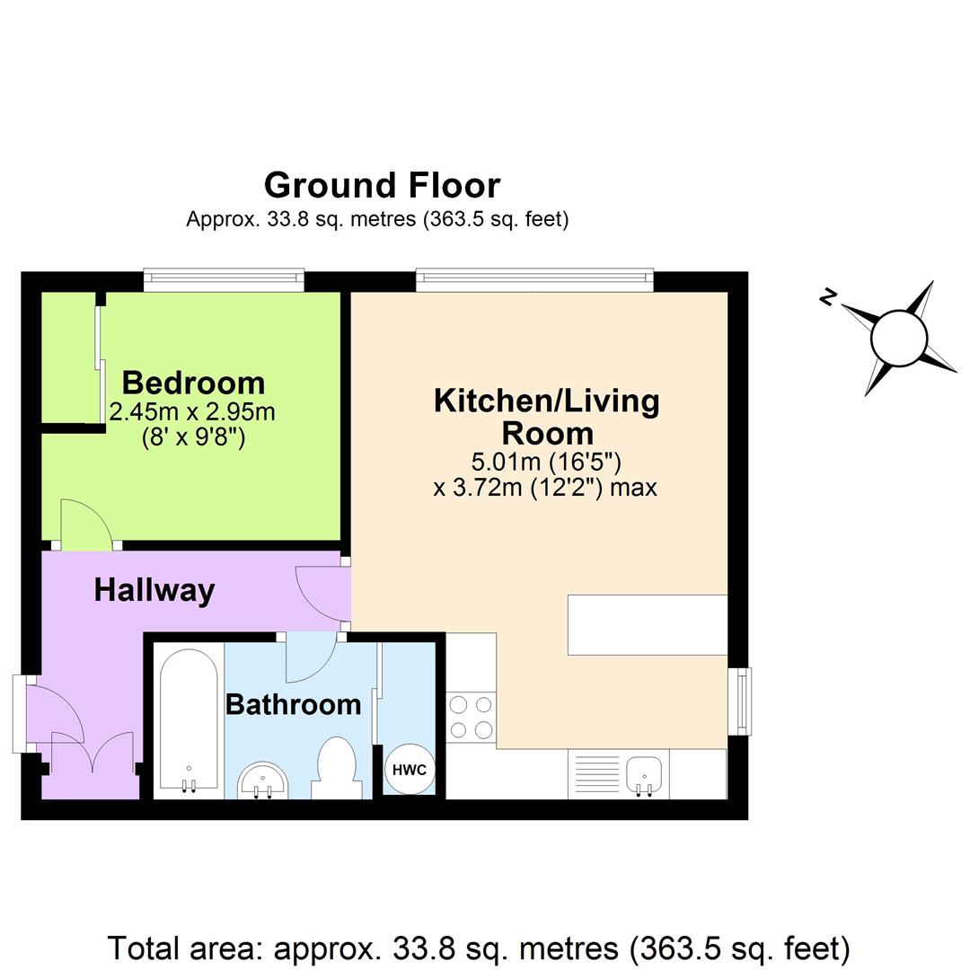 3, Chantry Court, Hereford floorplan