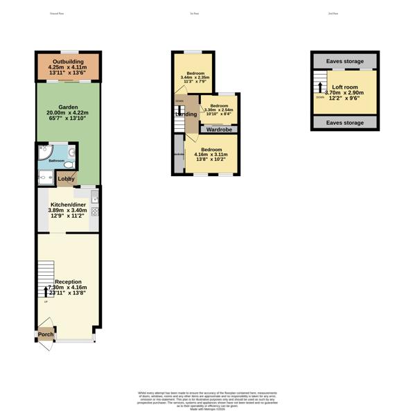 7, Wellington Avenue, London floorplan
