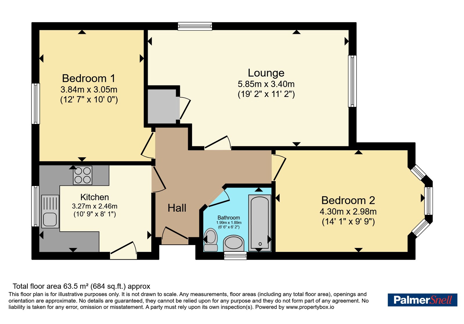 6, Birchwood Road, Dorset floorplan