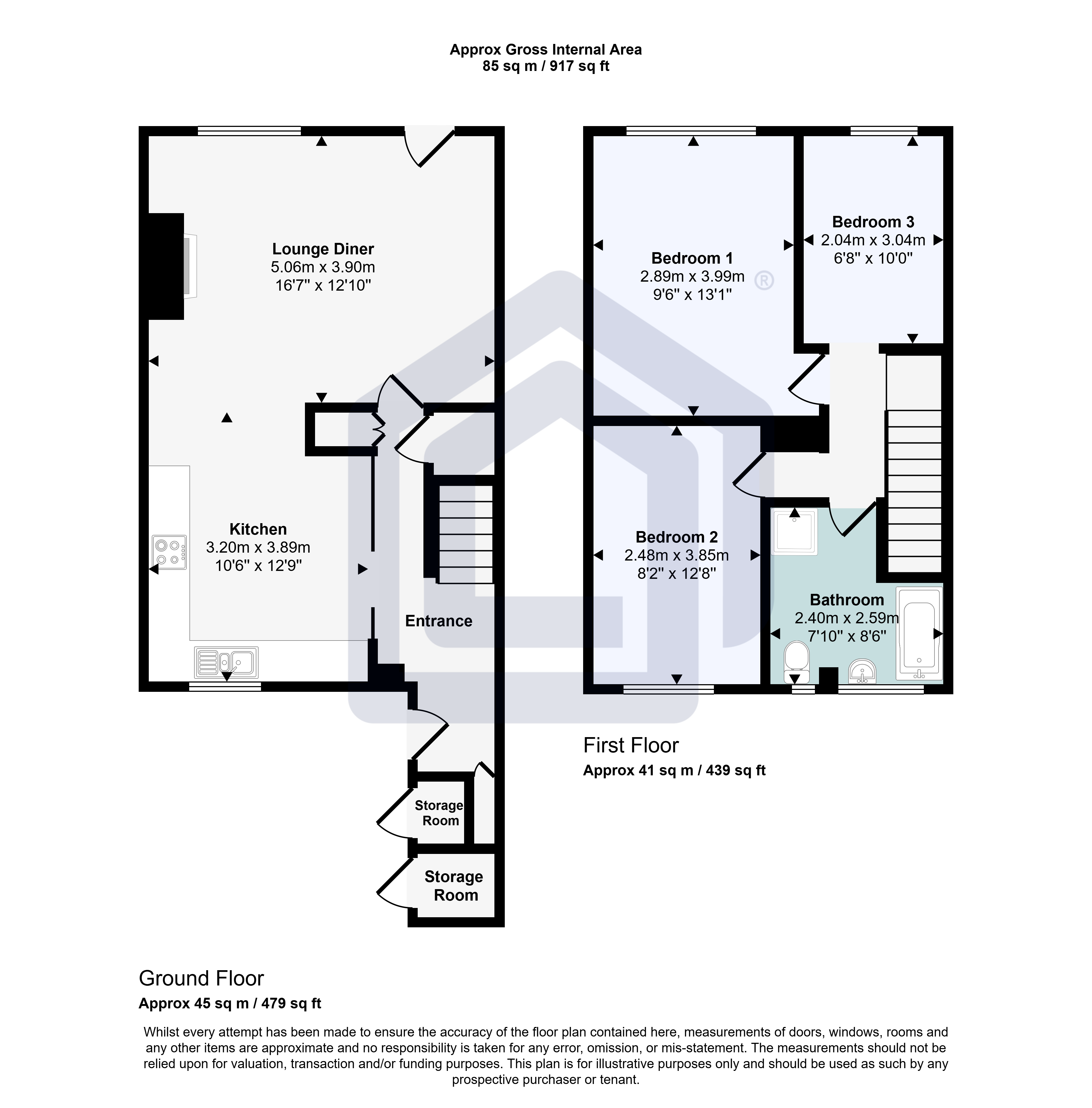 152 Boode Croft, 152 Boode Croft, Liverpool floorplan