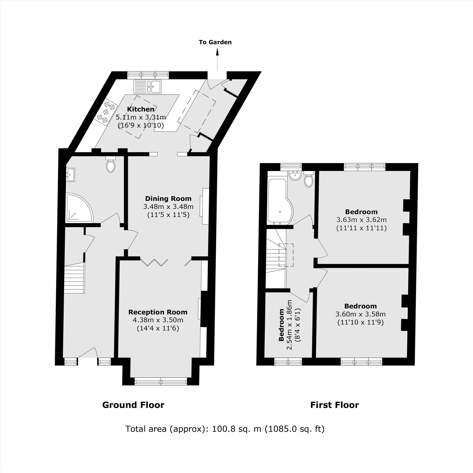 78, Brookbank Road, London floorplan