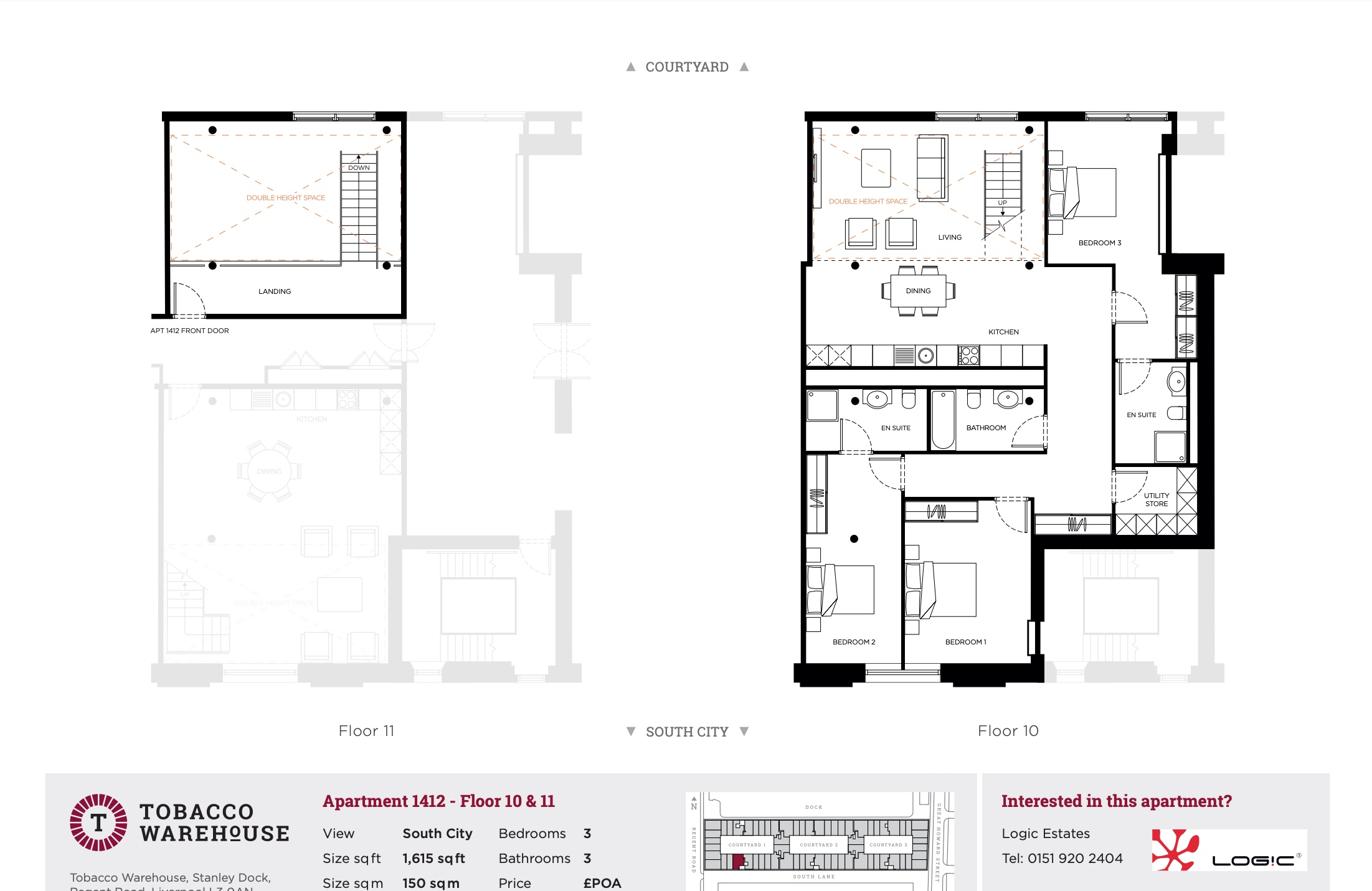 Tobacco Warehouse, Regent Road, Liverpool floorplan