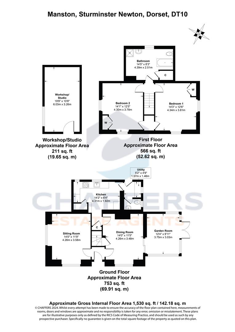 The Old Smithy, Manston, Sturminster Newton floorplan