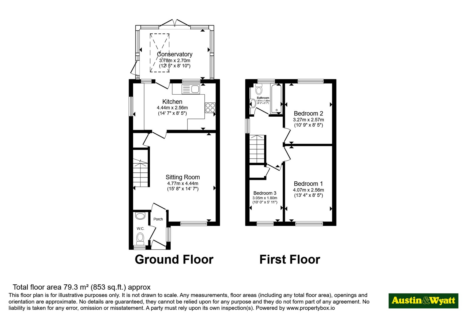 14, Watts Close, Hampshire floorplan