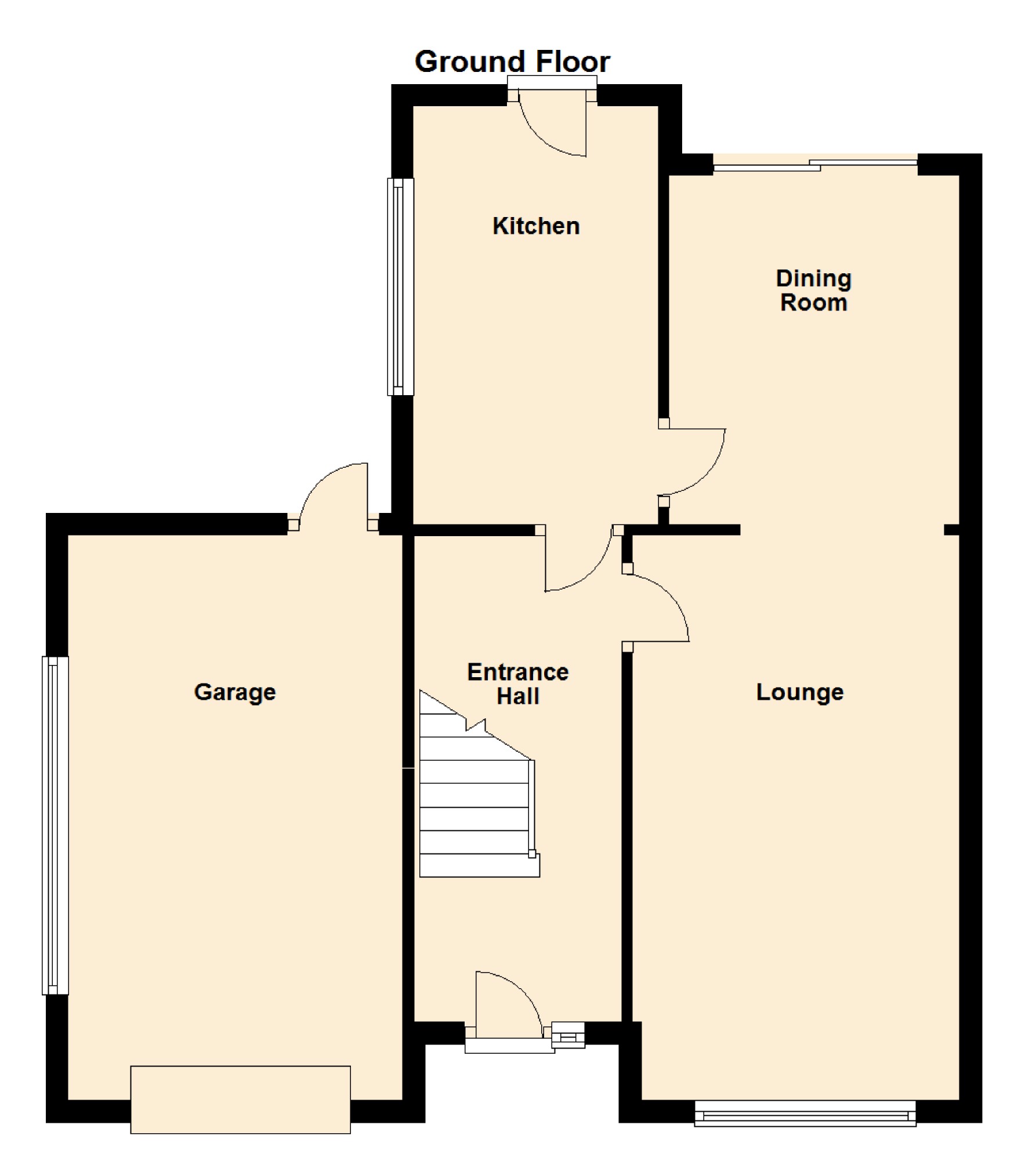 4 Bedrooms Detached house for sale in Woodleigh Drive, Droylsden, Manchester M43