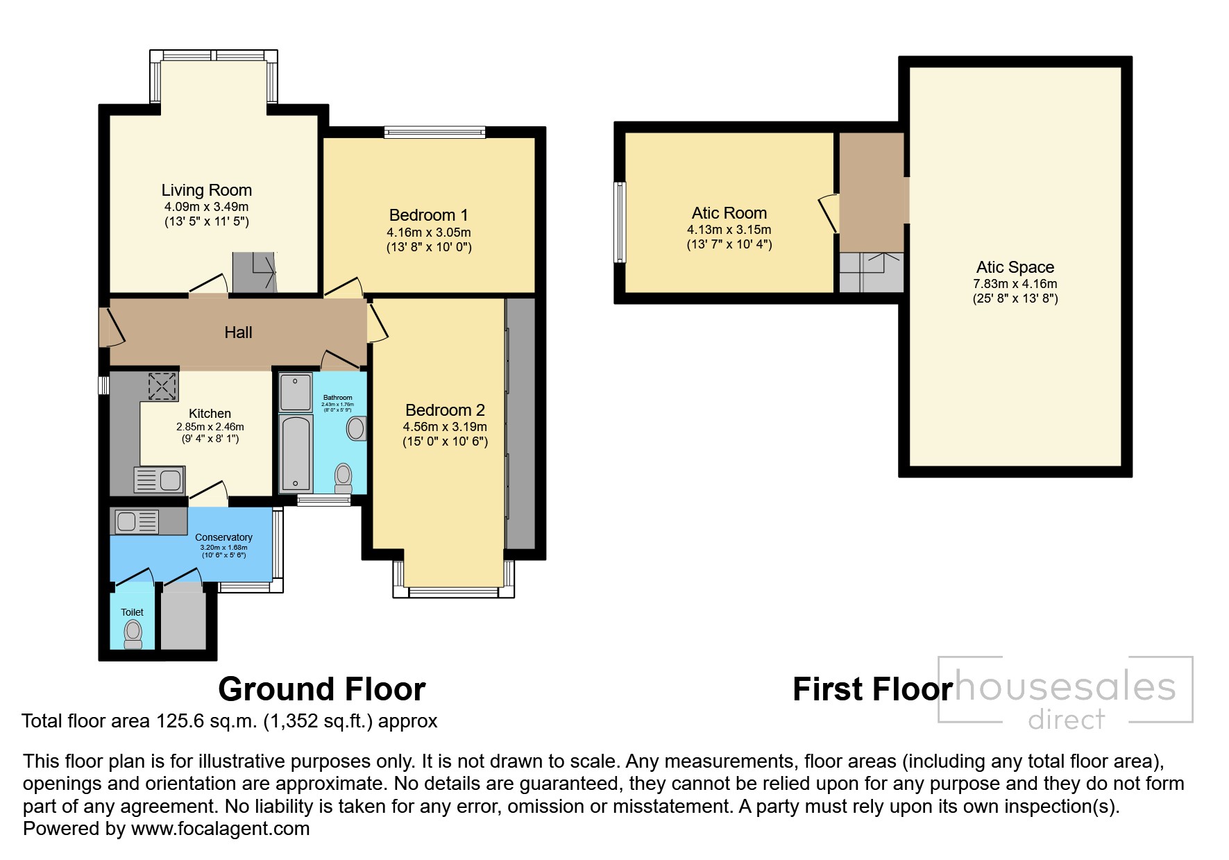 27, Cecilia Road, Paignton floorplan