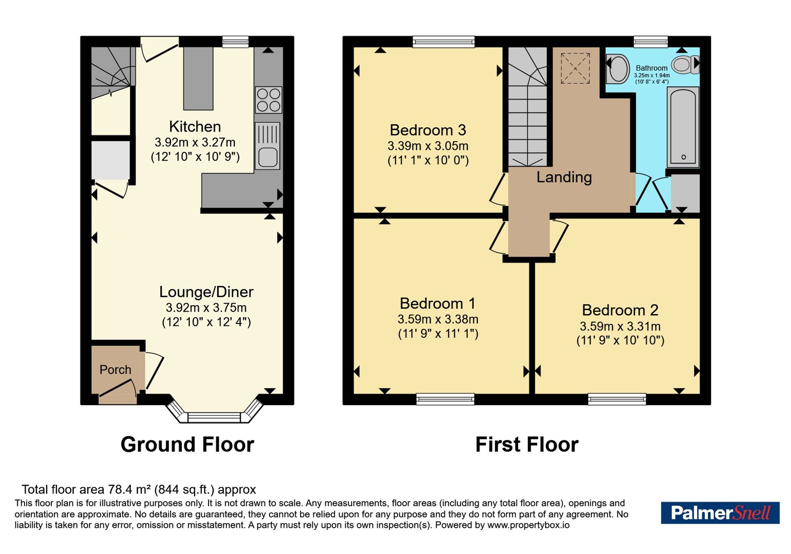 15, St. James Street, Somerset floorplan