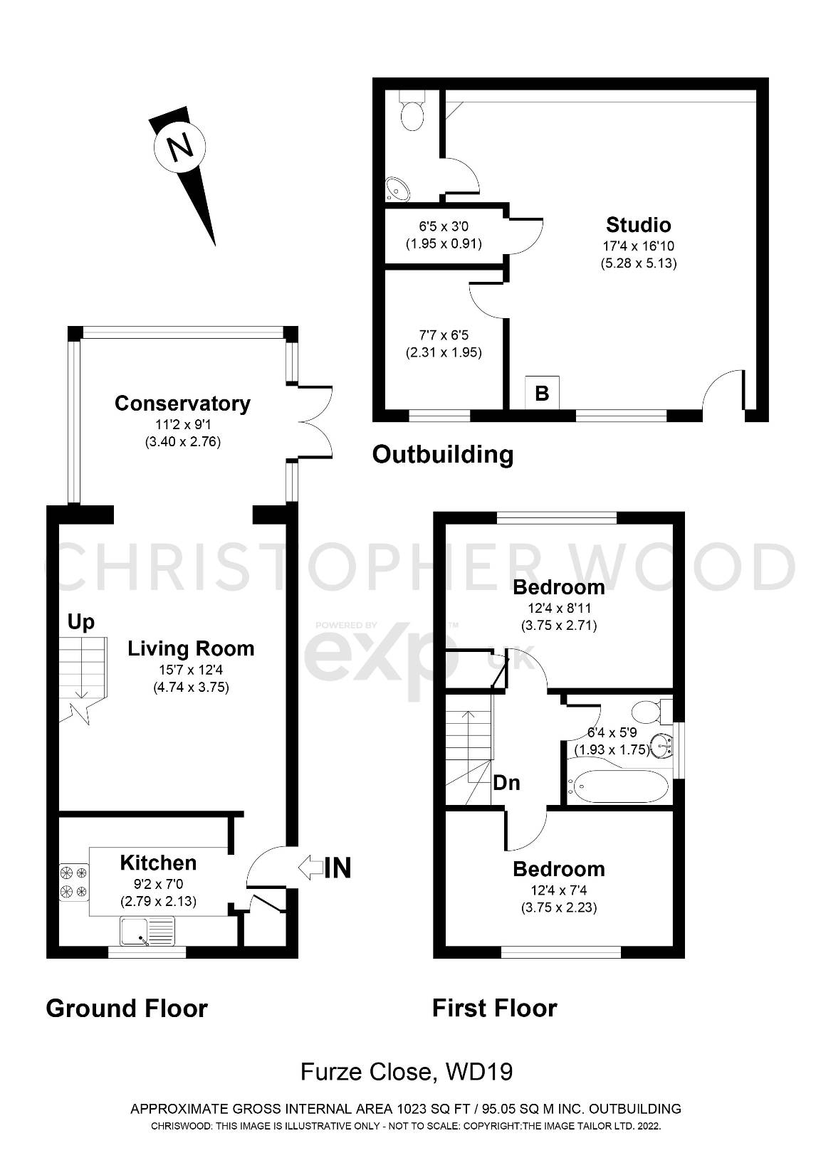 Furze Close, Watford WD19, 2 bedroom semidetached house for sale