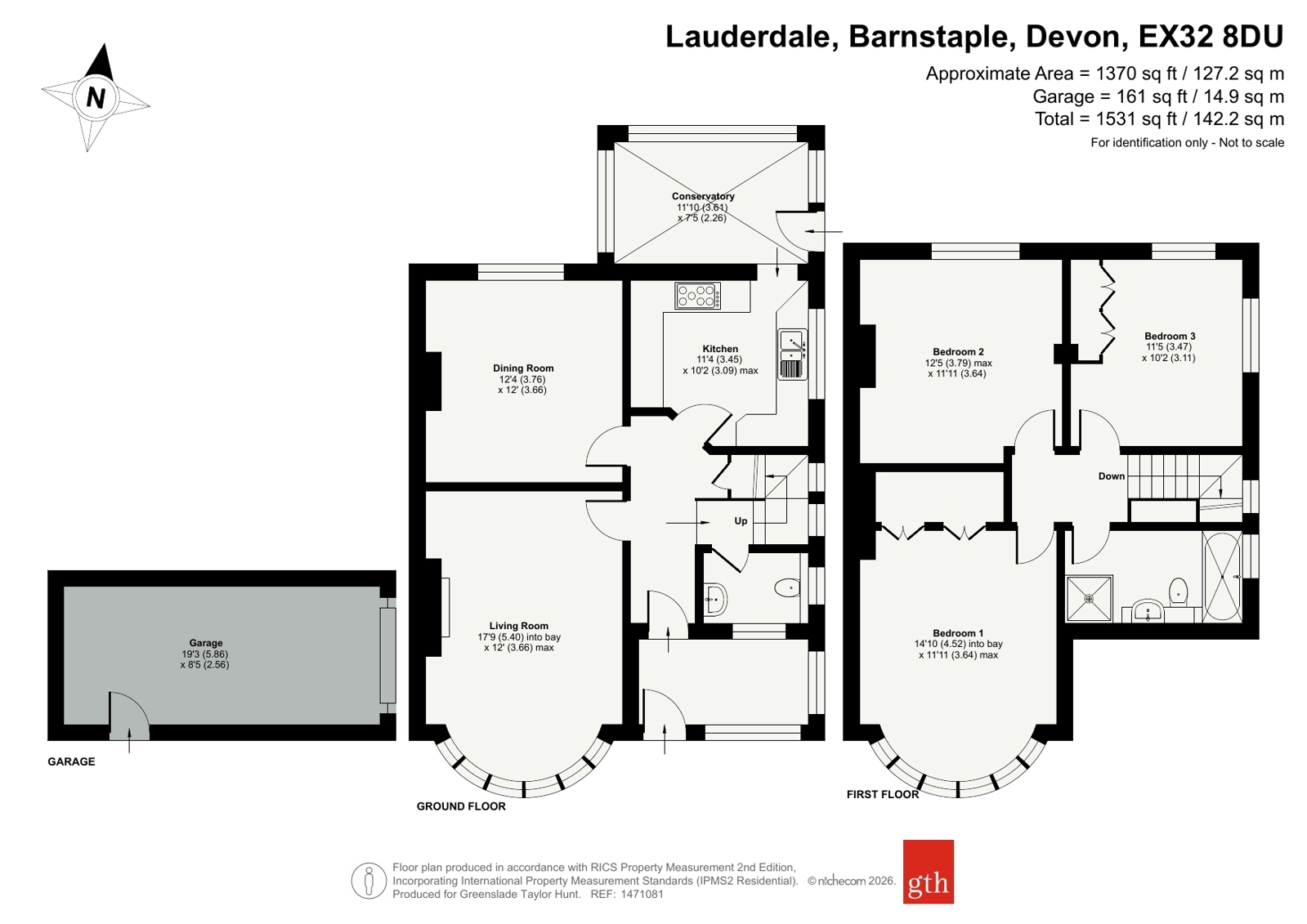 6, Lauderdale, Devon floorplan
