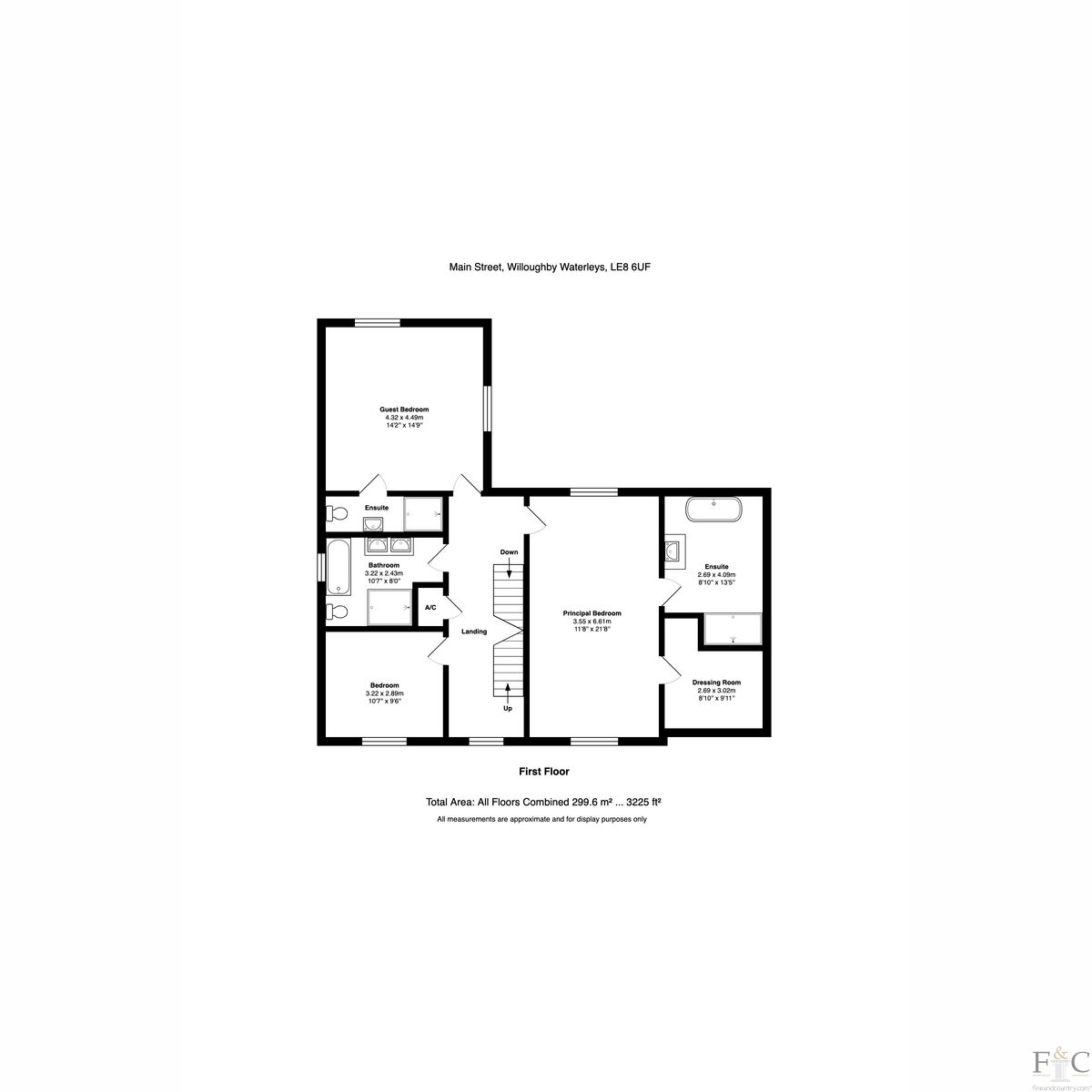 00, Main Street, Willoughby Waterleys floorplan