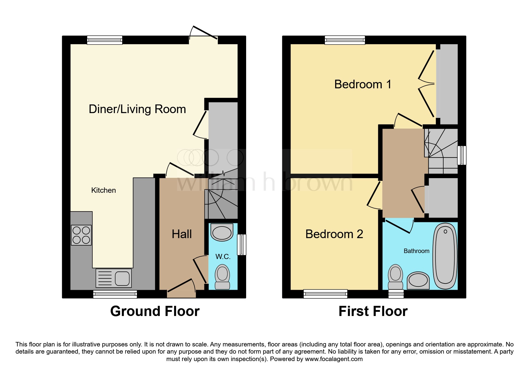 3, How Walk, Stowmarket floorplan