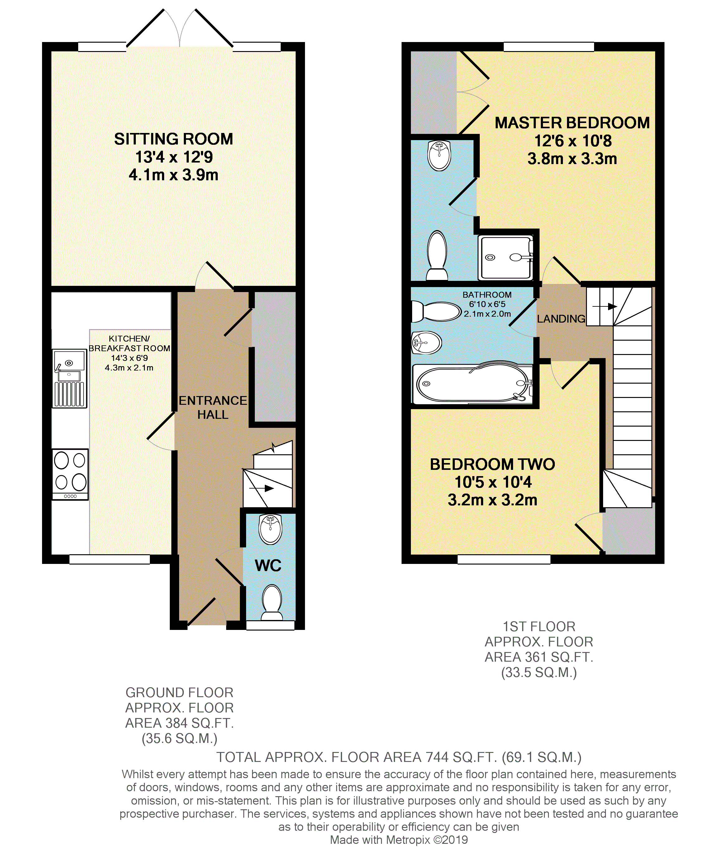 2 Bedrooms Terraced house for sale in Little Stanford Close, Lingfield, Surrey RH7