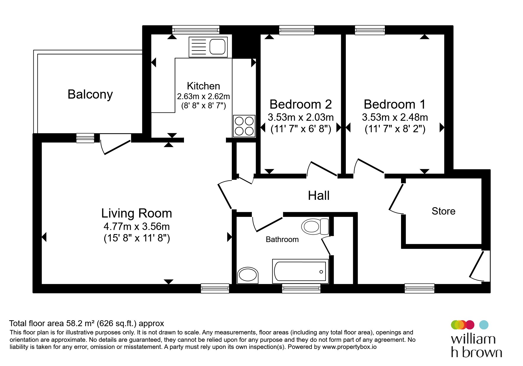 82, Frizley Gardens, BRADFORD floorplan