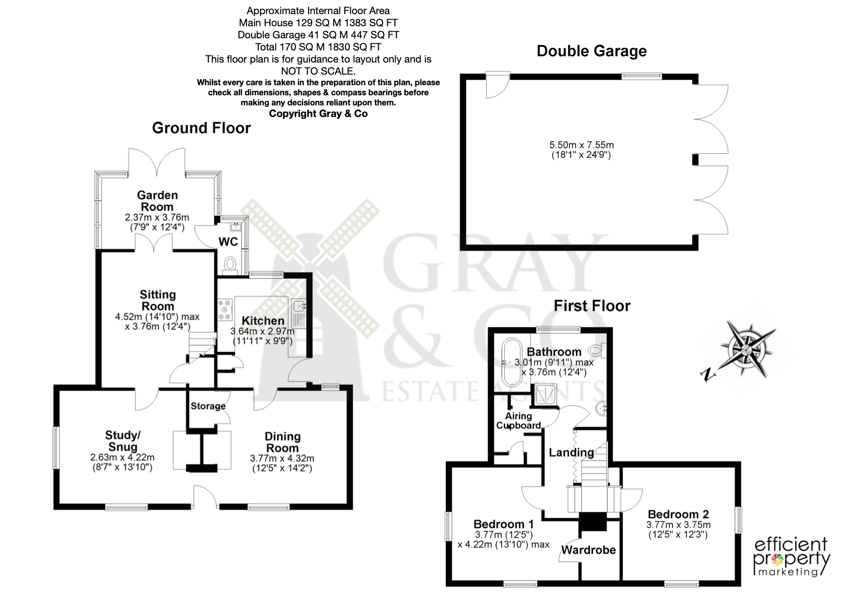 Wellington Cottage , Bridge End, Great Bardfield floorplan