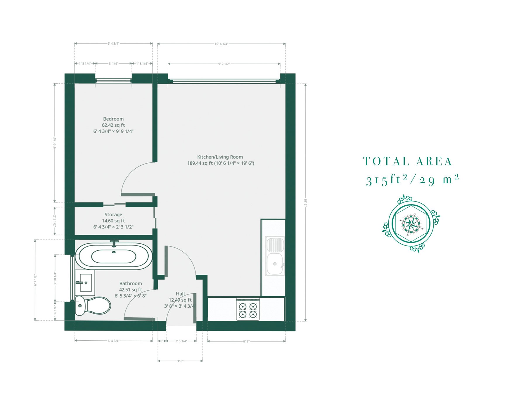 1 Bedrooms Flat to rent in Sunningfields Road, London NW4