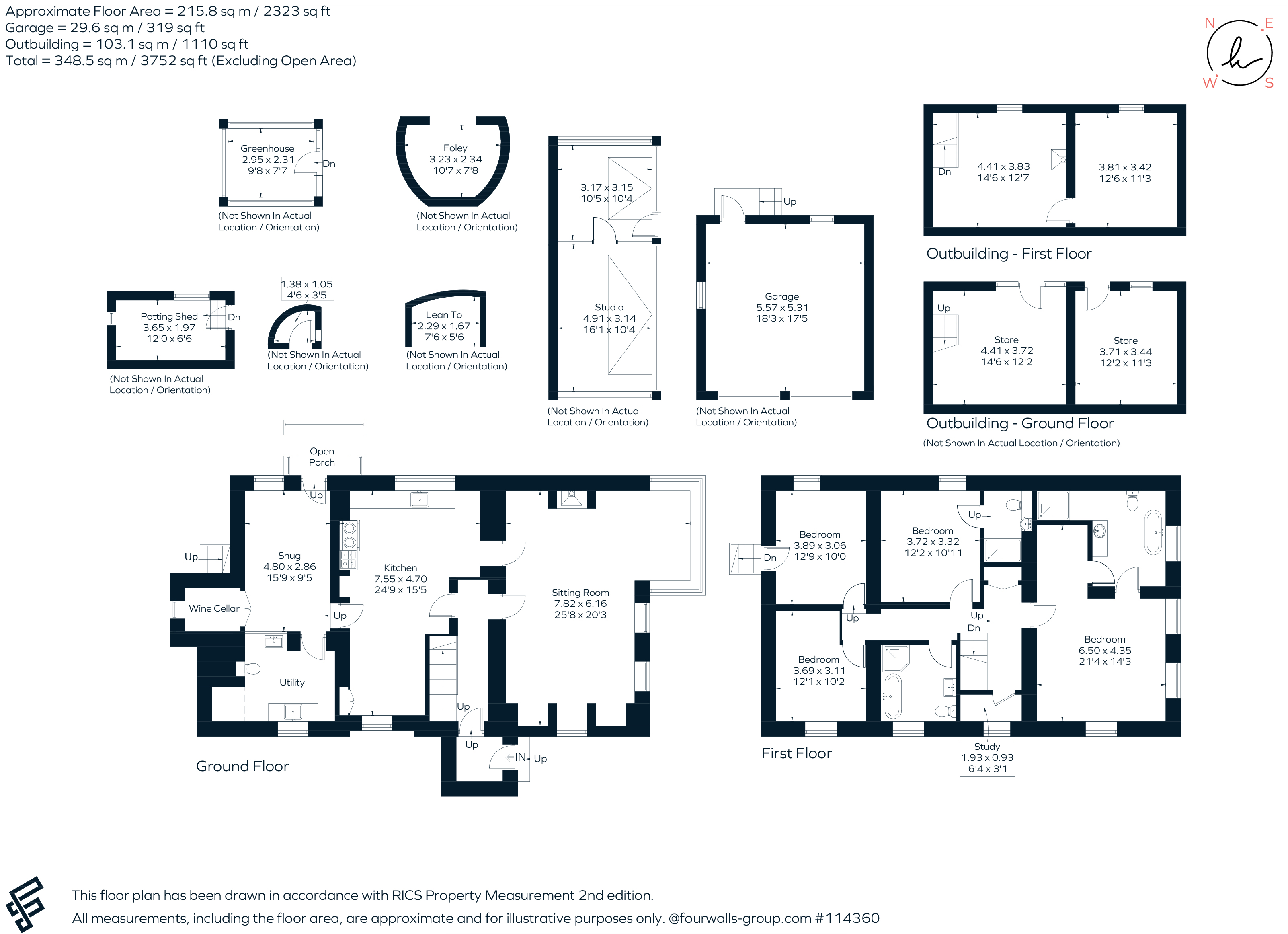 Upland House, Commercial Road, Chalford Hill floorplan