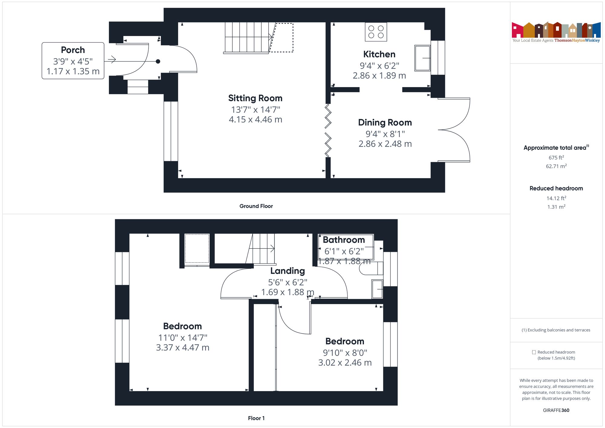 32 Mill Brow, Windermere floorplan