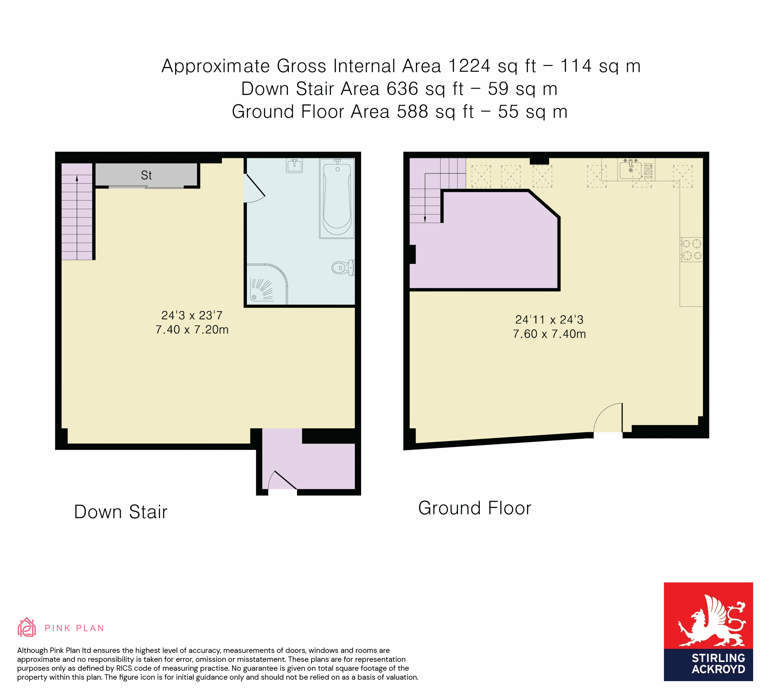 Flat 2, 19-20, Dufferin Street, London floorplan