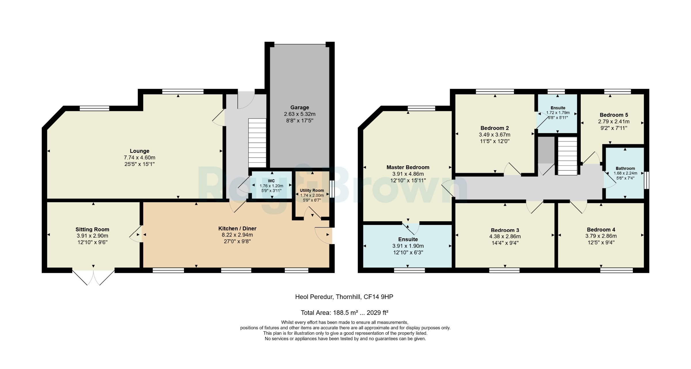 27 Heol Peredur, Cardiff floorplan