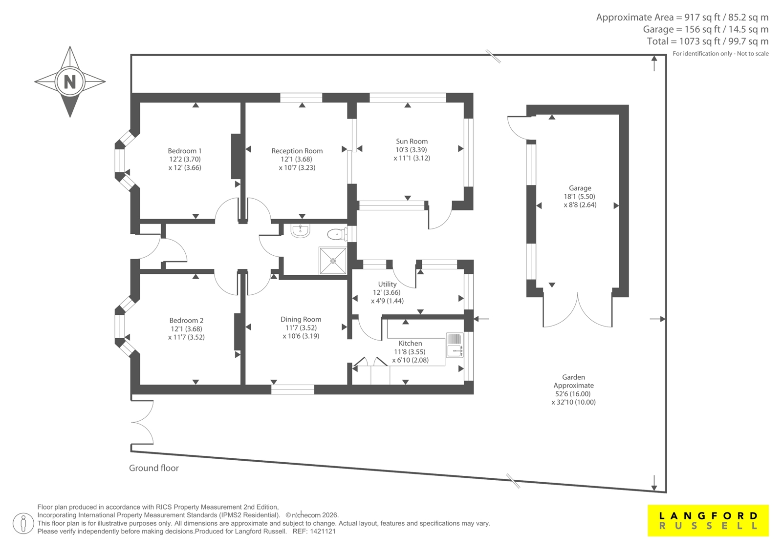 12, Cedar Close, Kent floorplan