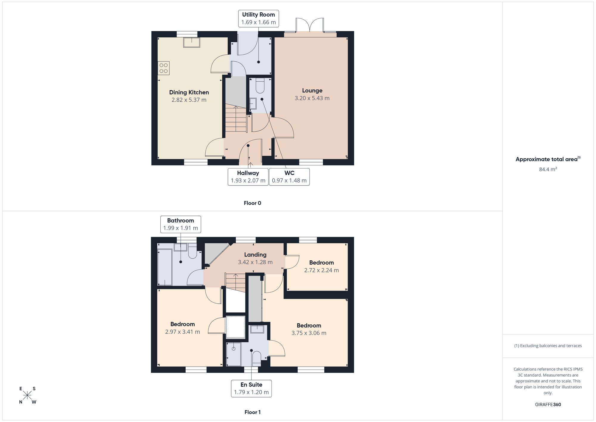 11 Wettonmill Close, Washington floorplan