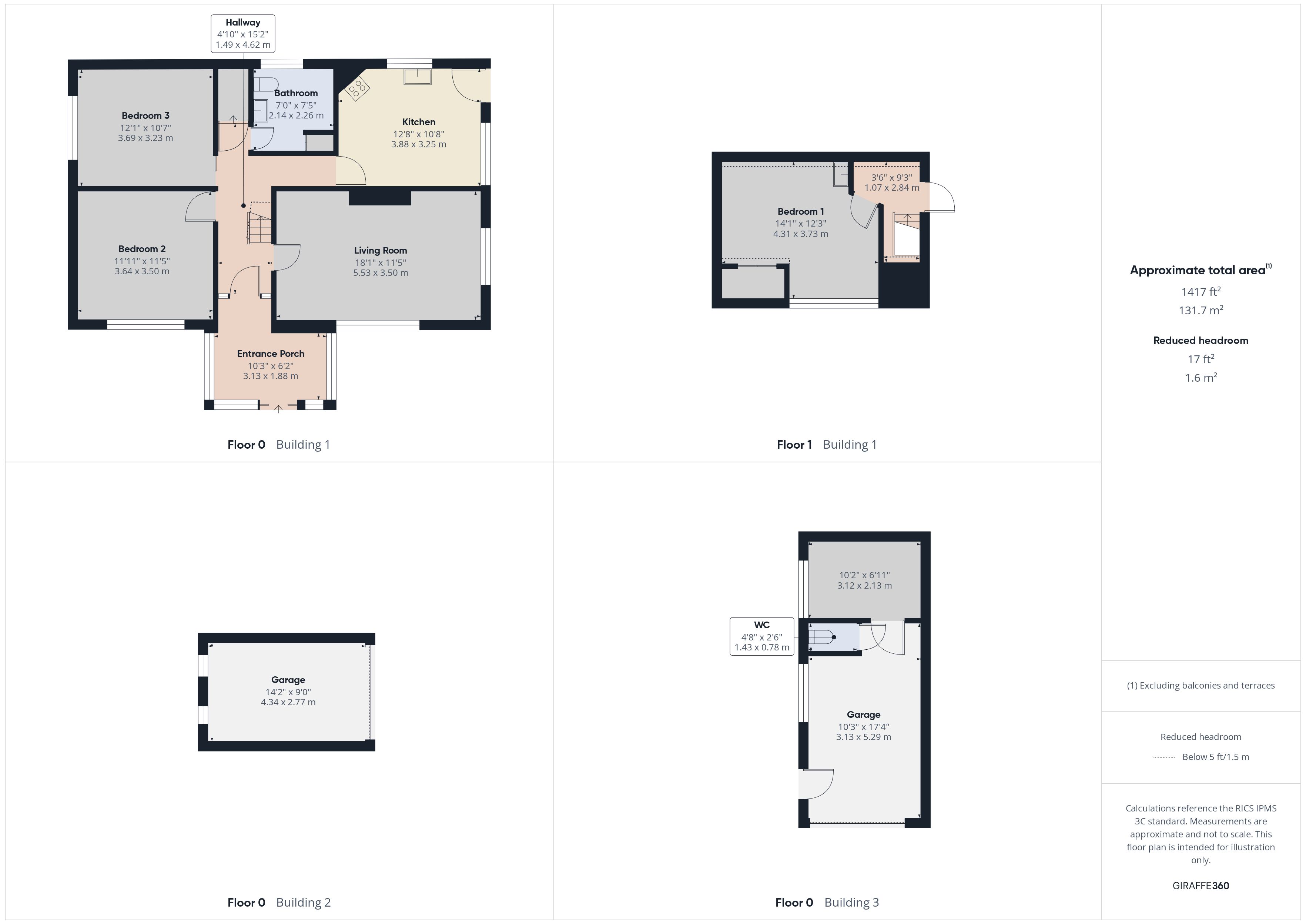 Westover, 2, Park Close, Devon floorplan
