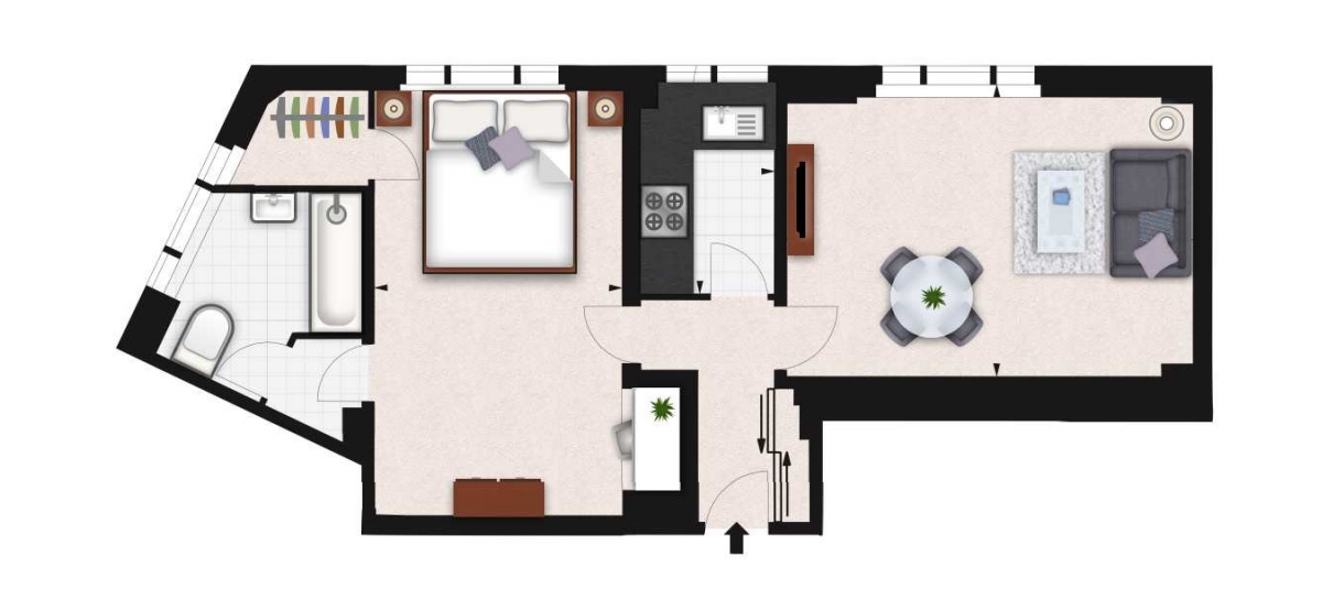 1 Bedrooms Flat to rent in Hill Street, 39 Hill Street, Mayfair, London W1J
