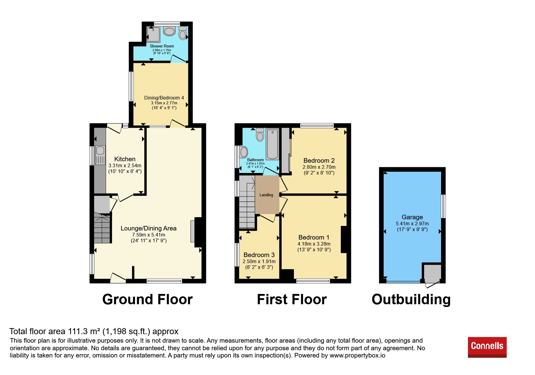 15, Mayfair Close, Dudley floorplan