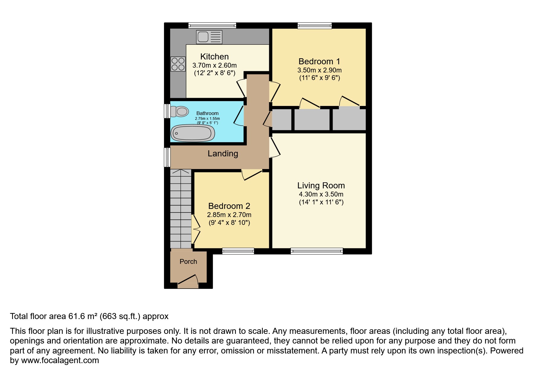 27, Western Avenue, Ellon floorplan