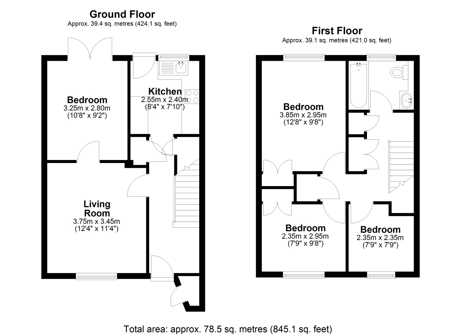 11, Notley End, Egham floorplan