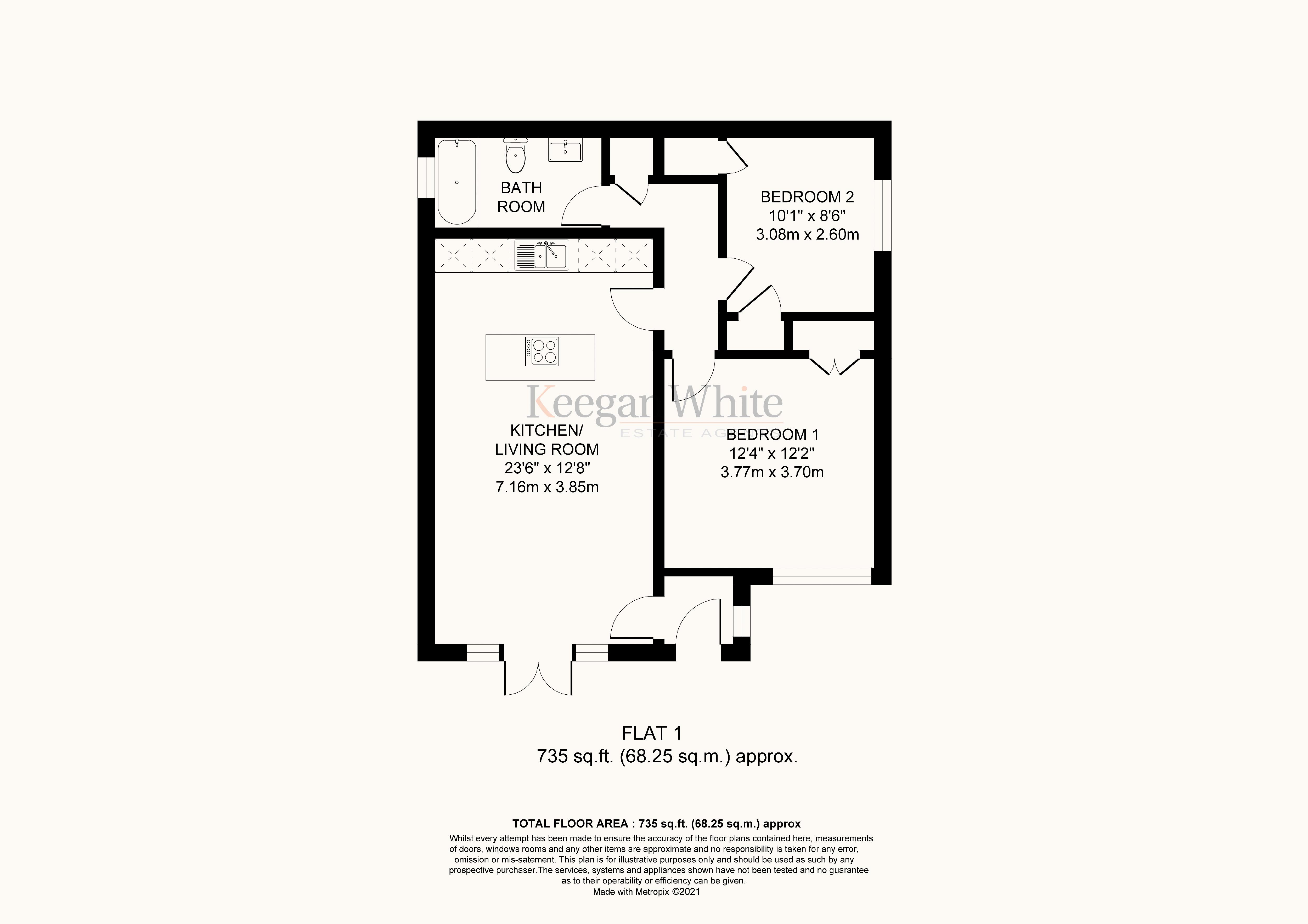 West Road, High HP12, 2 bedroom for sale