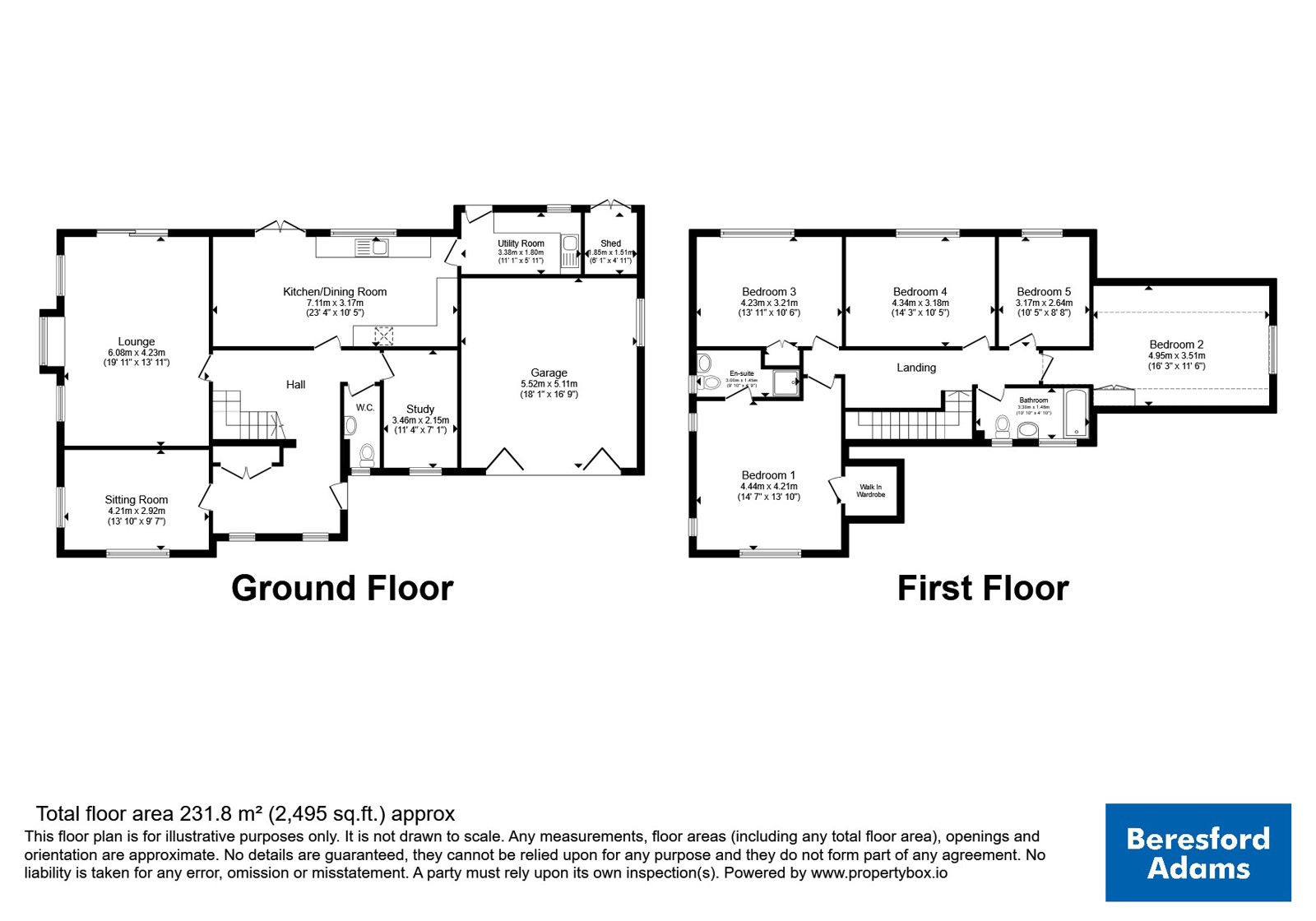 26, Manor Park, Chester floorplan