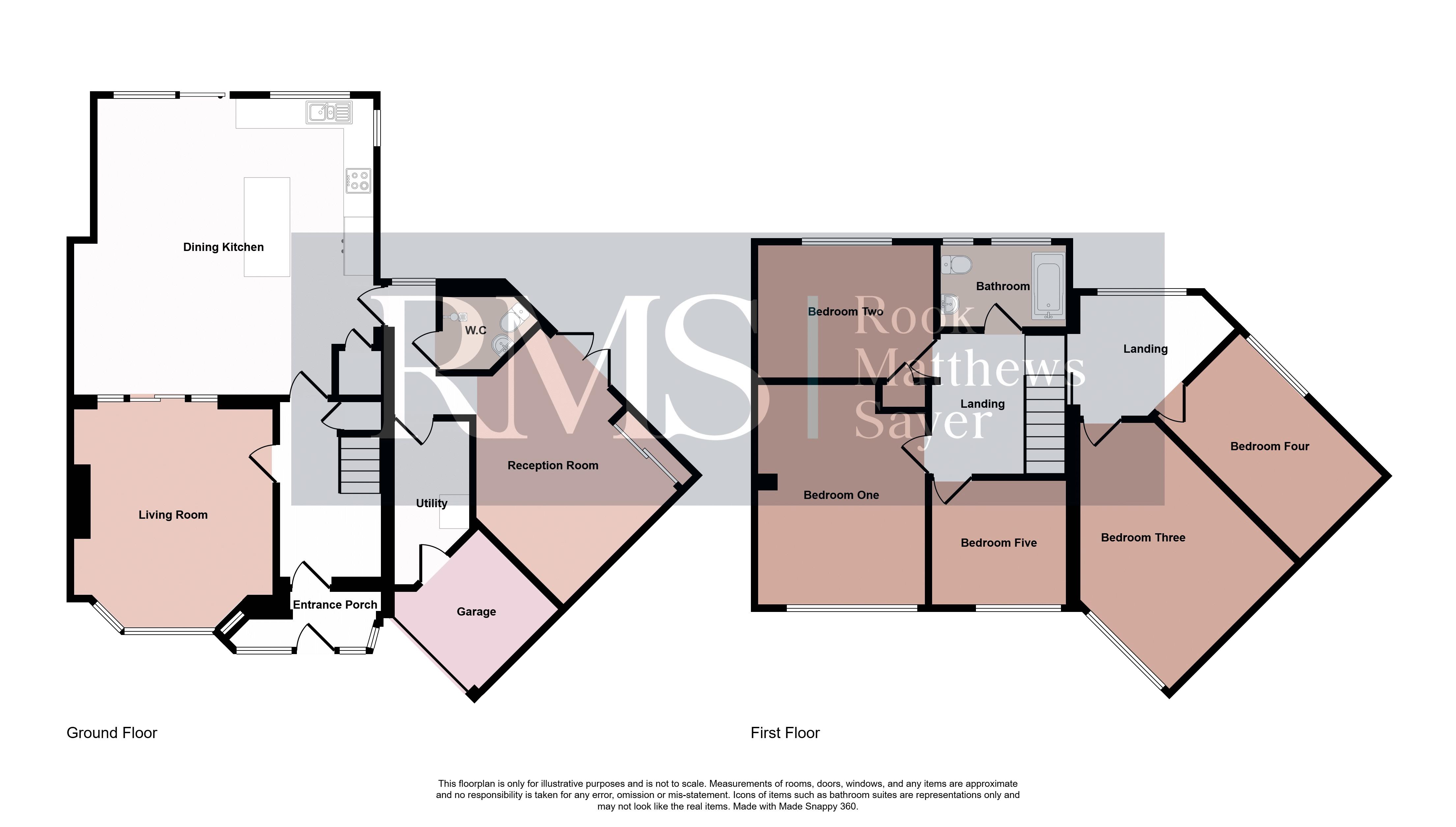 63, Kingston Drive, Whitley Bay floorplan