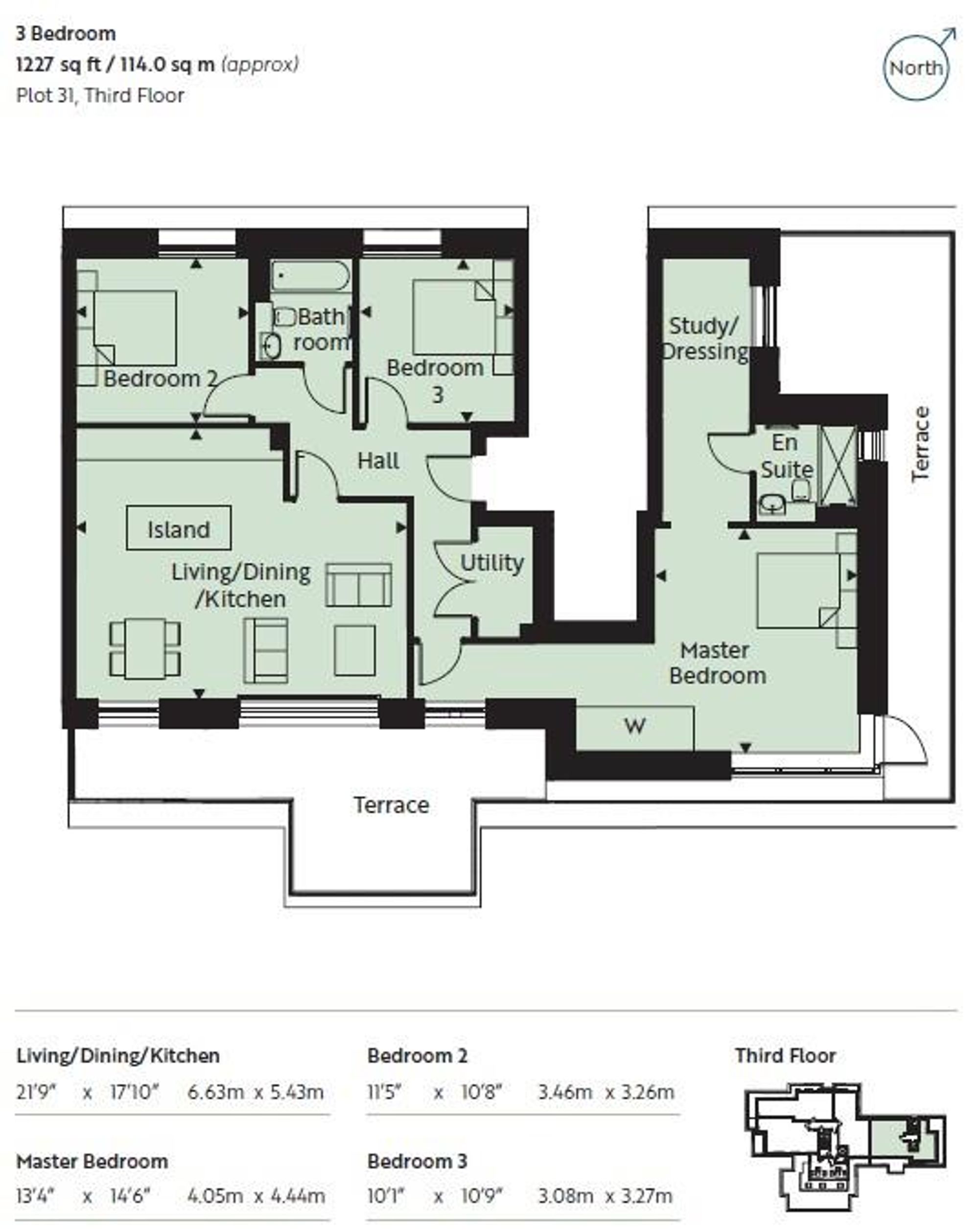 Flat 31, Lindfield Place, Worthing floorplan