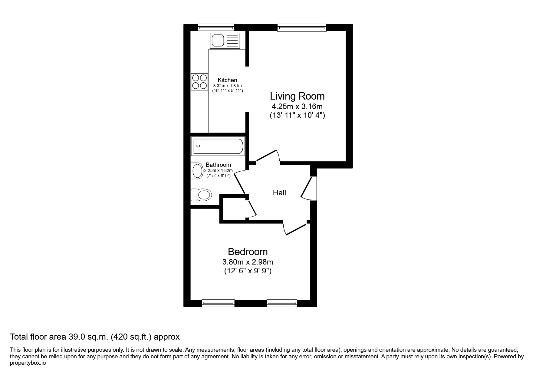 100, Parkinson Drive, Chelmsford floorplan