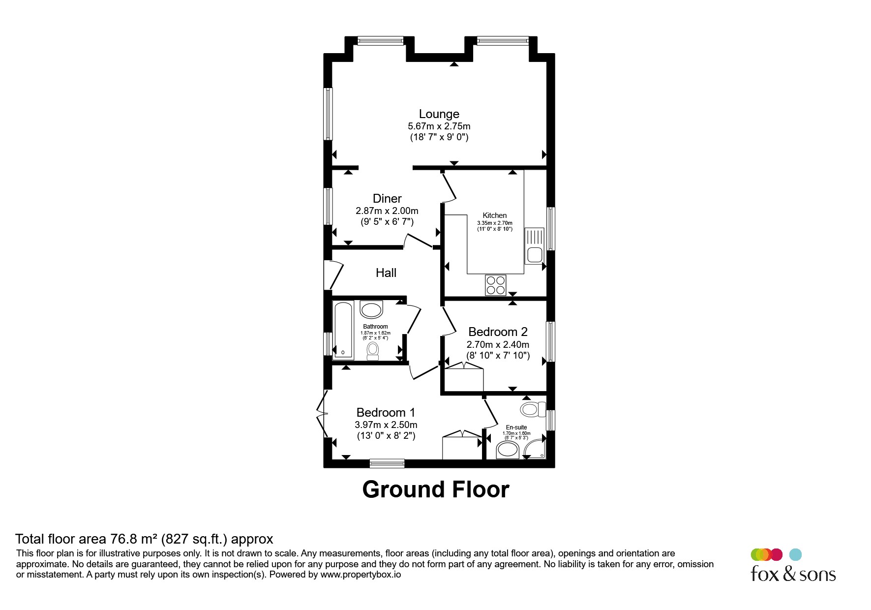 Dando Road, Waterlooville floorplan