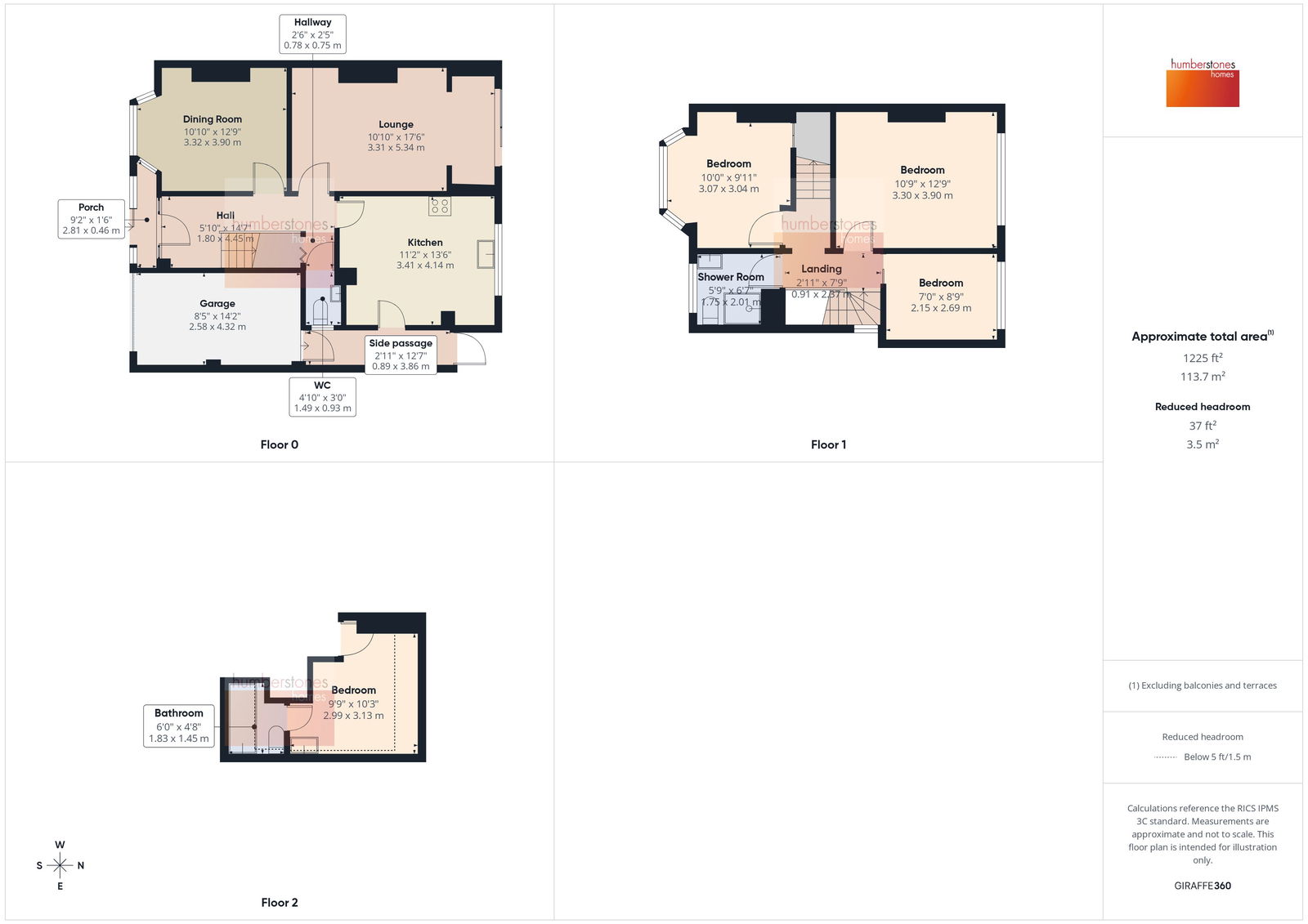 78, Wilmington Road, Quinton floorplan