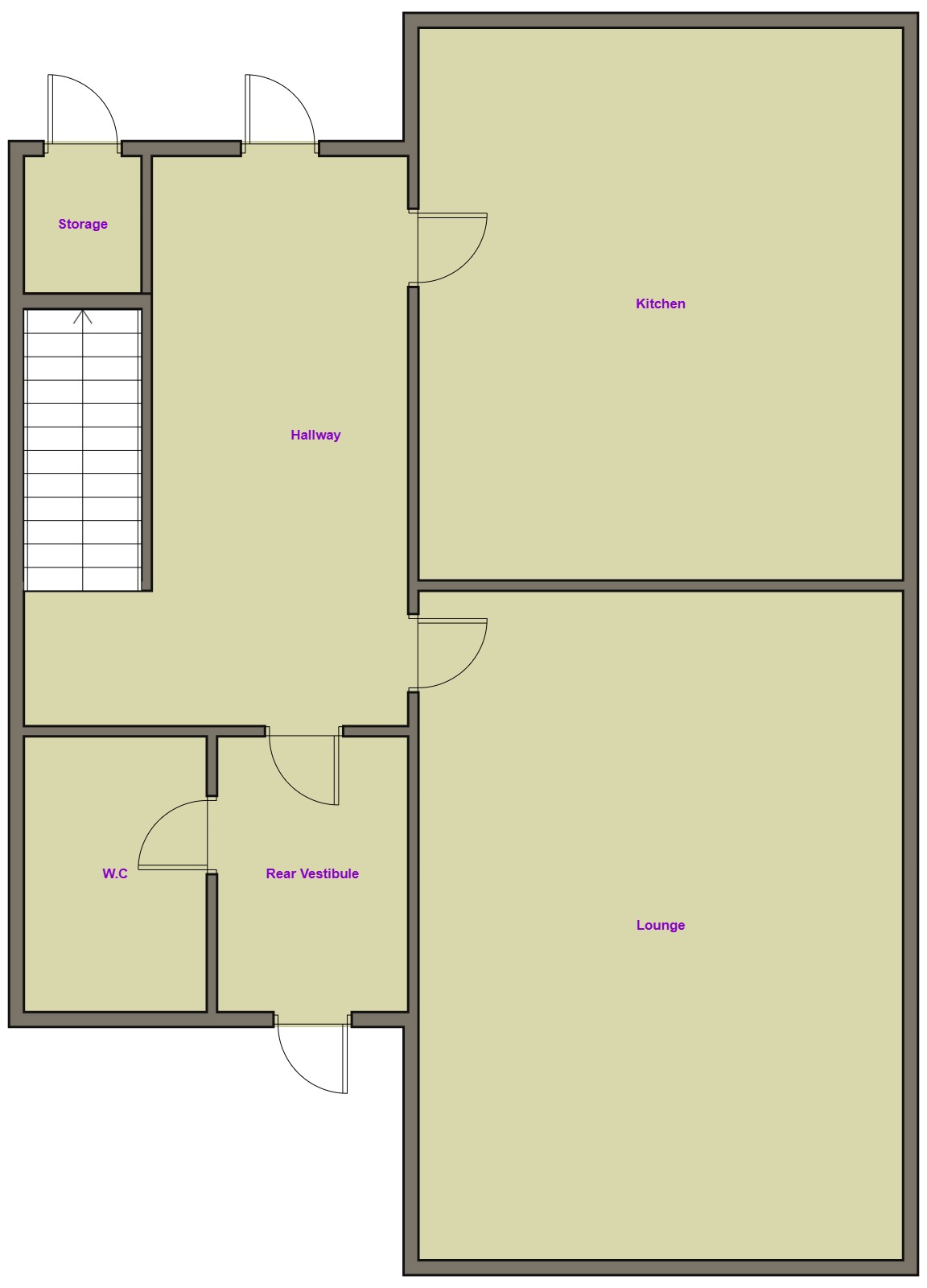 19a, Afton Road, Cumbernauld floorplan