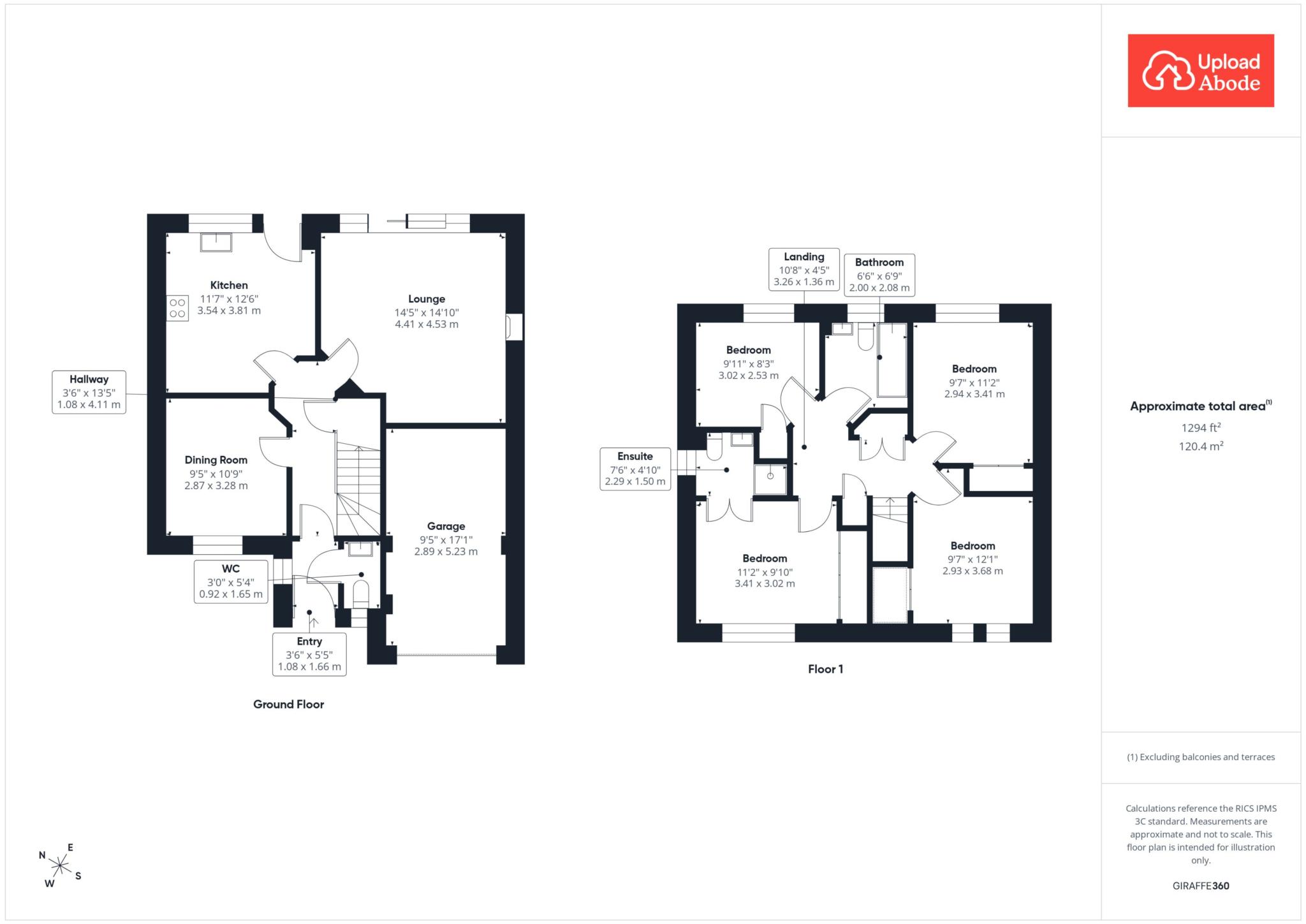 4, Laird Grove, Glasgow floorplan