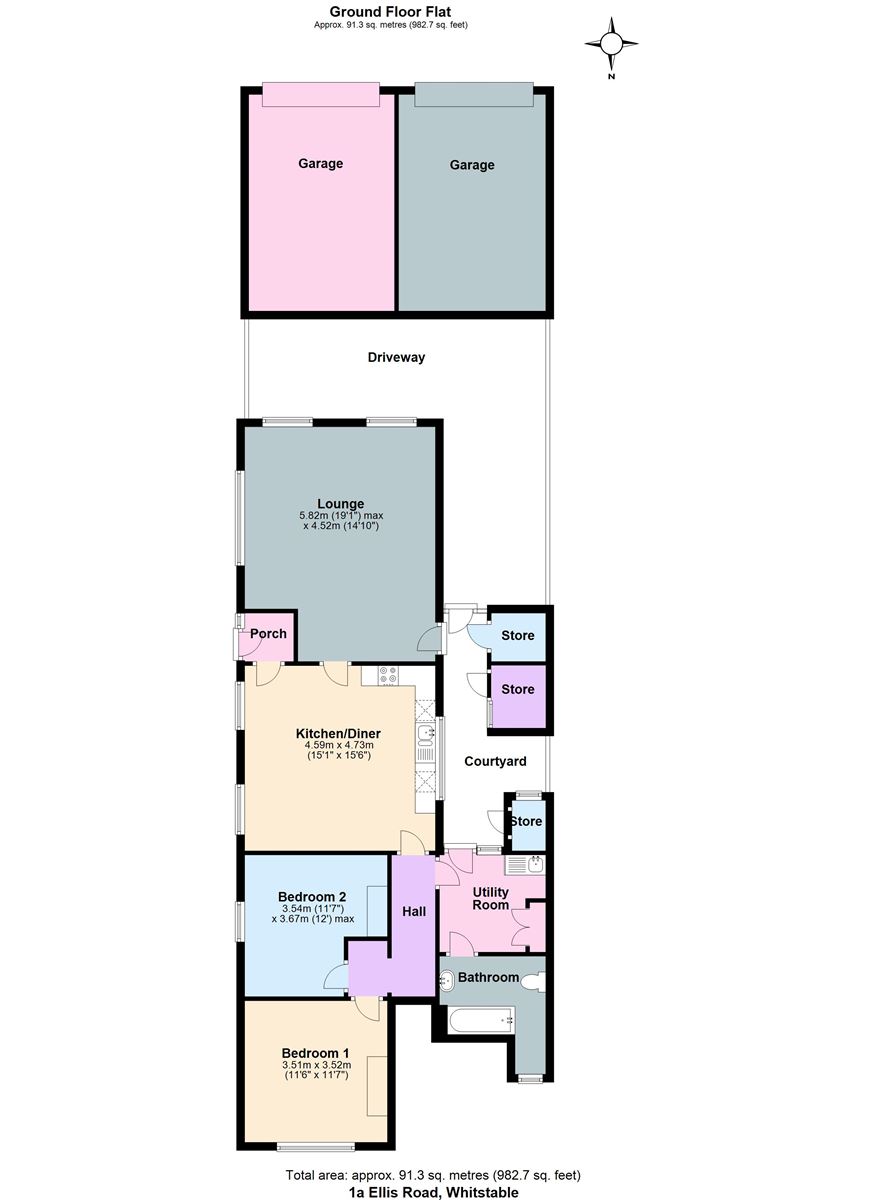 3 Bedrooms Semi-detached house for sale in Tankerton Road, Tankerton, Whitstable CT5