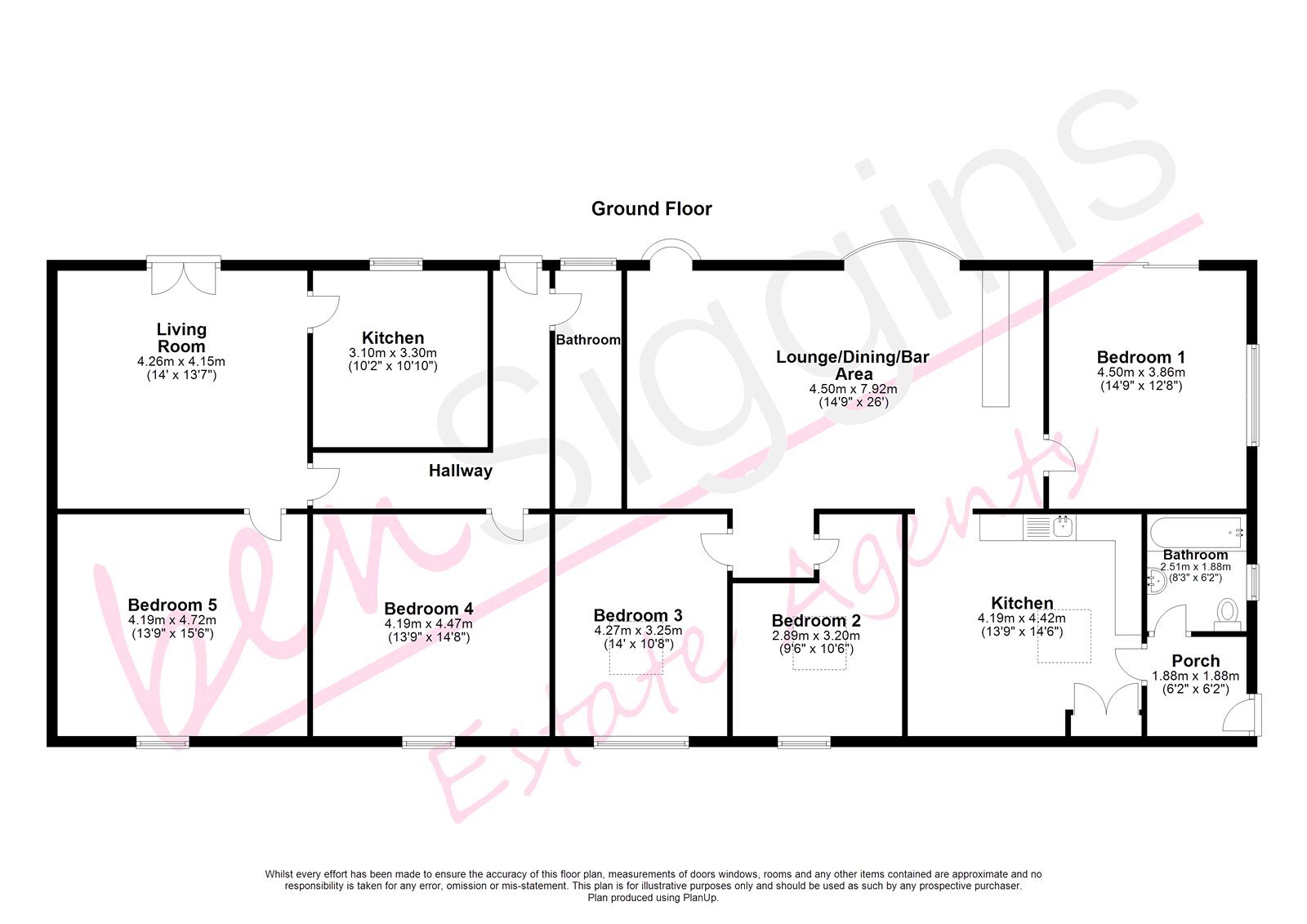 5 Bedrooms Detached bungalow for sale in Charlesford Avenue, Kingswood, Maidstone, Kent ME17