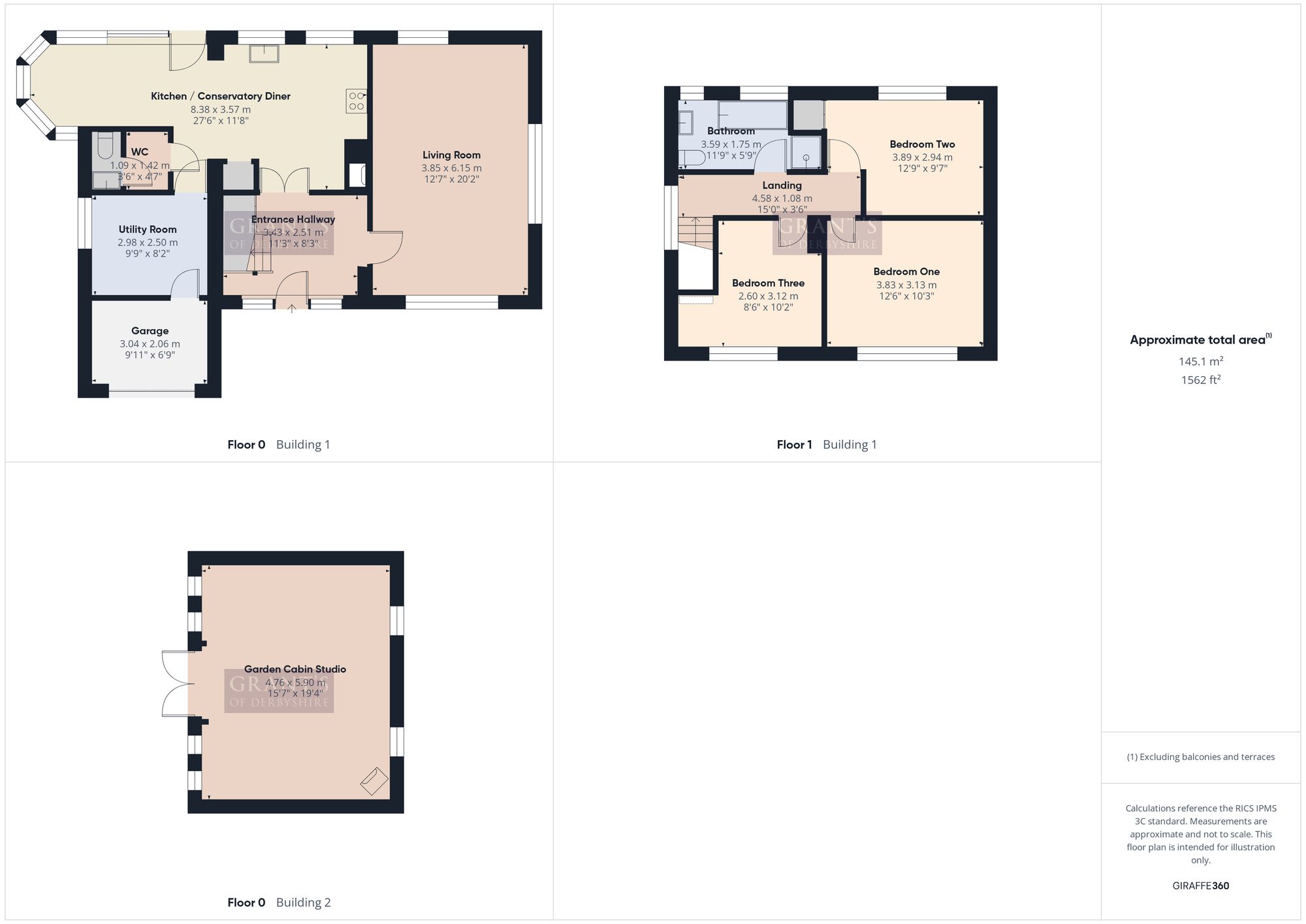 90 High Street, Matlock floorplan