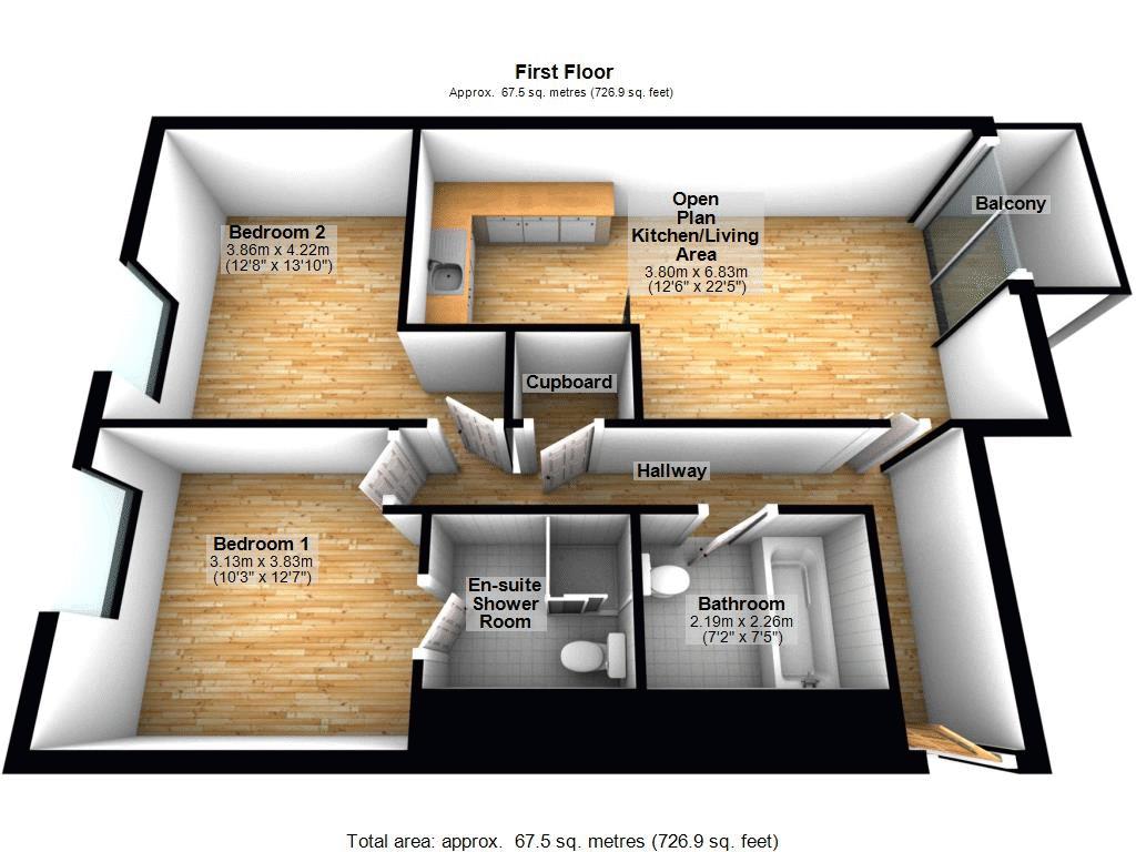 Fishguard Way, Galleons Lock E16, 2 bedroom flat to rent 61438409