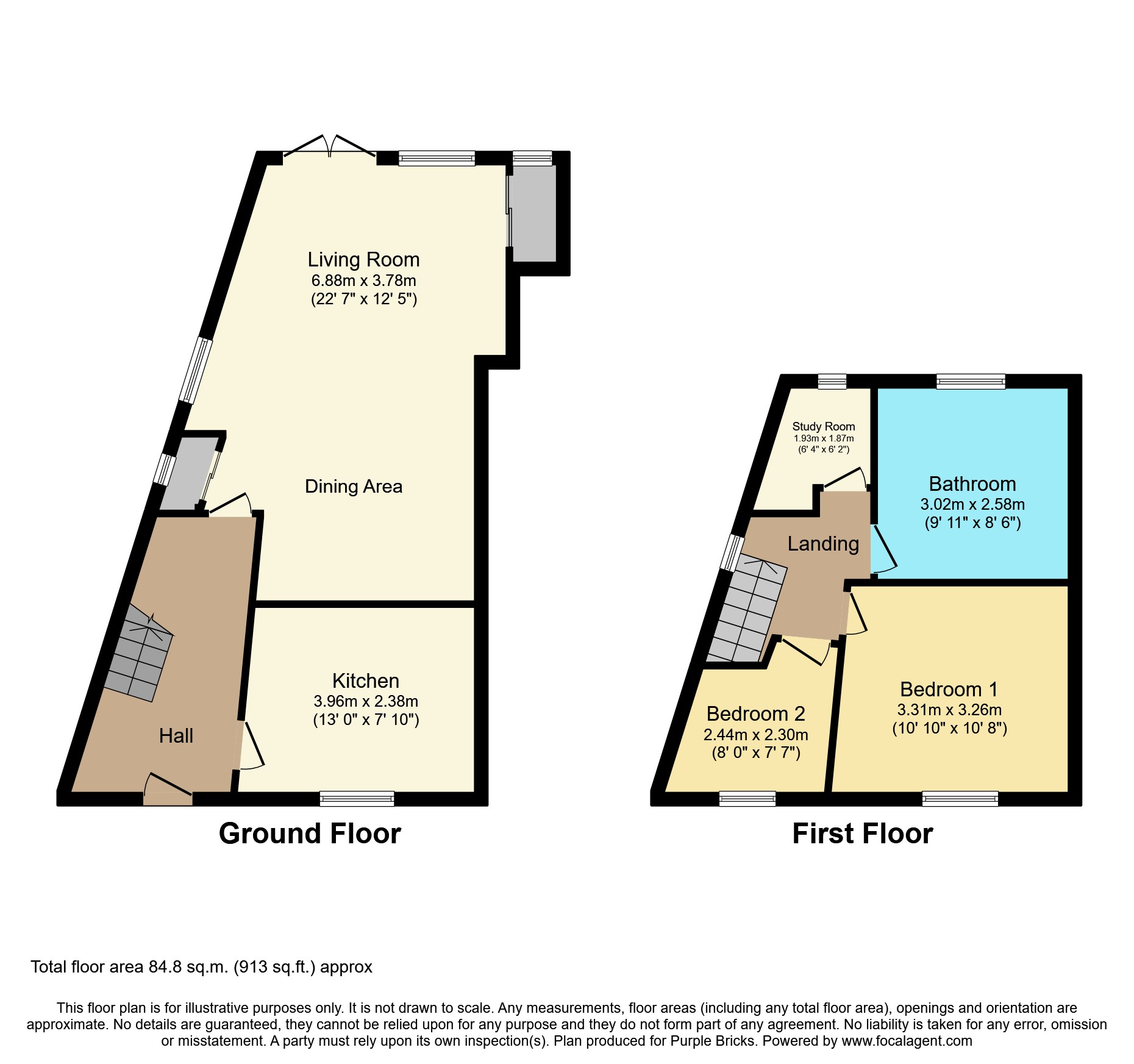 Burton Road, Neston CH64, 2 bedroom end terrace house for sale