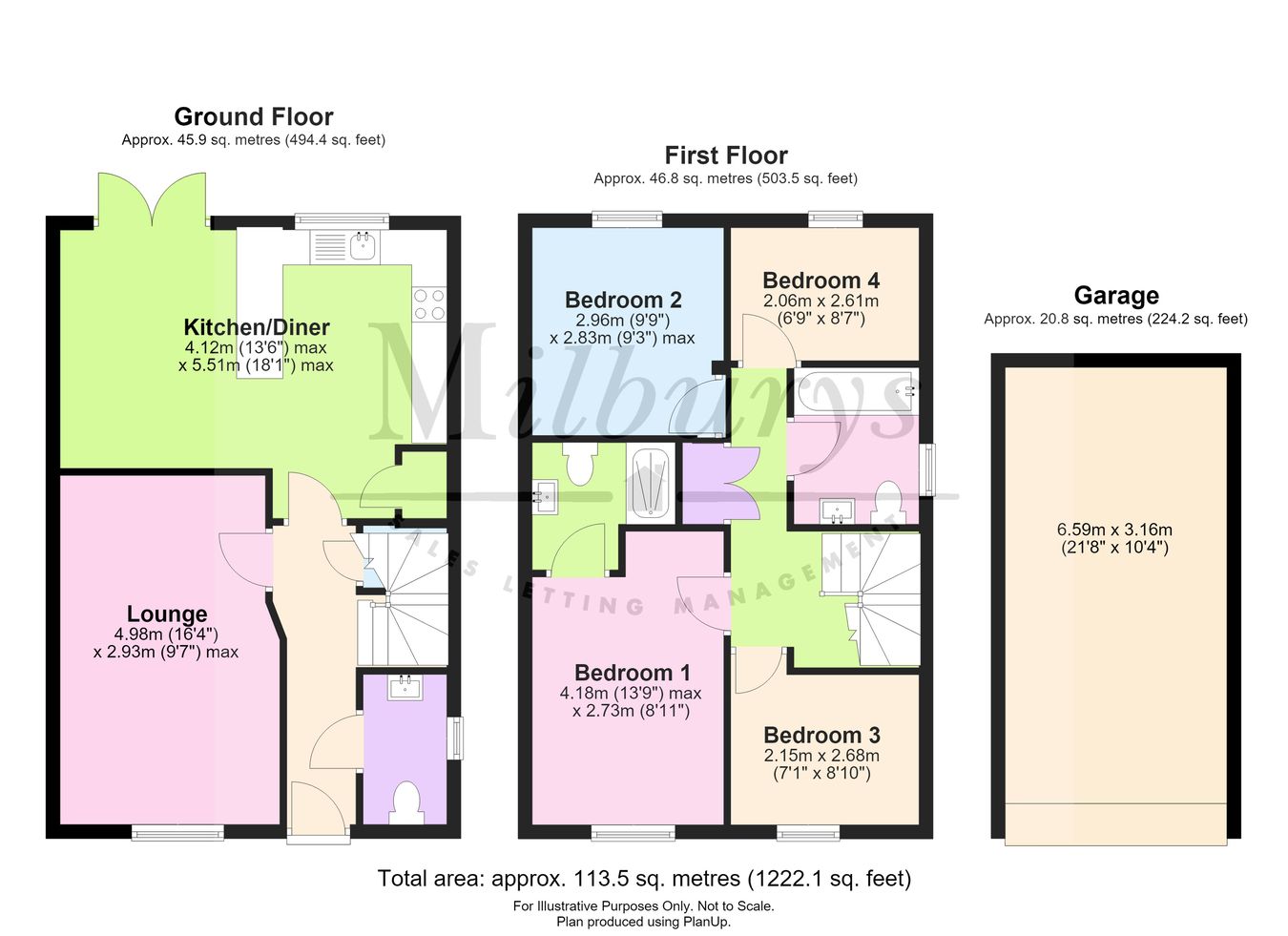 19, Poskett Way, Charfield floorplan