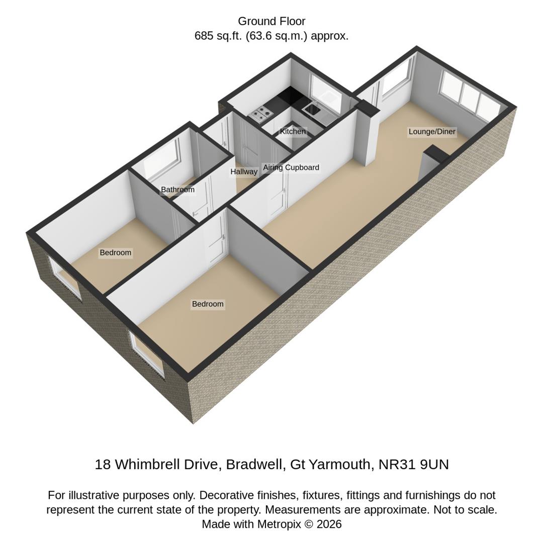 18, Whimbrel Drive, Bradwell floorplan