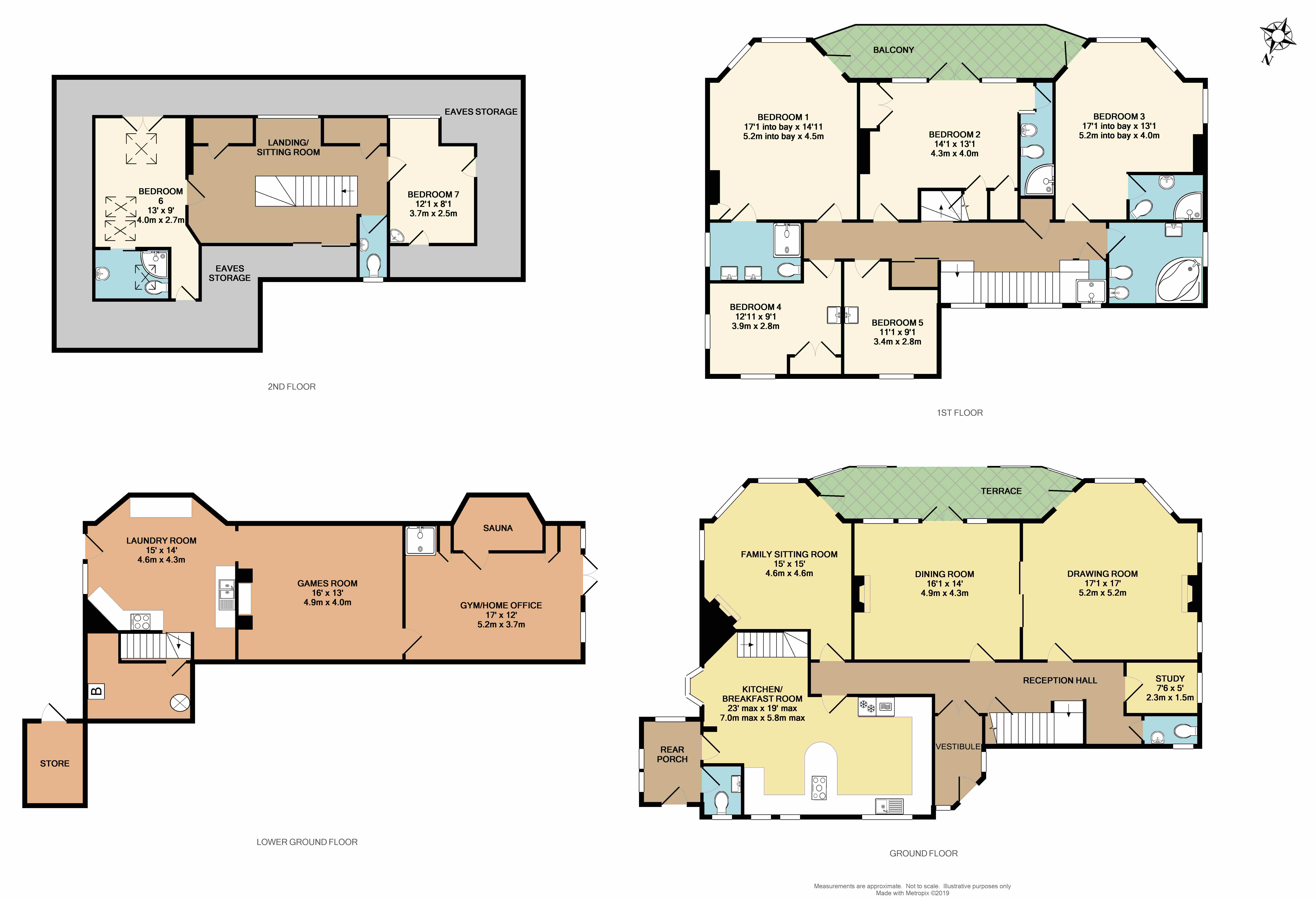 7 bed detached house for sale in Meadow Road, Torquay TQ2 Zoopla