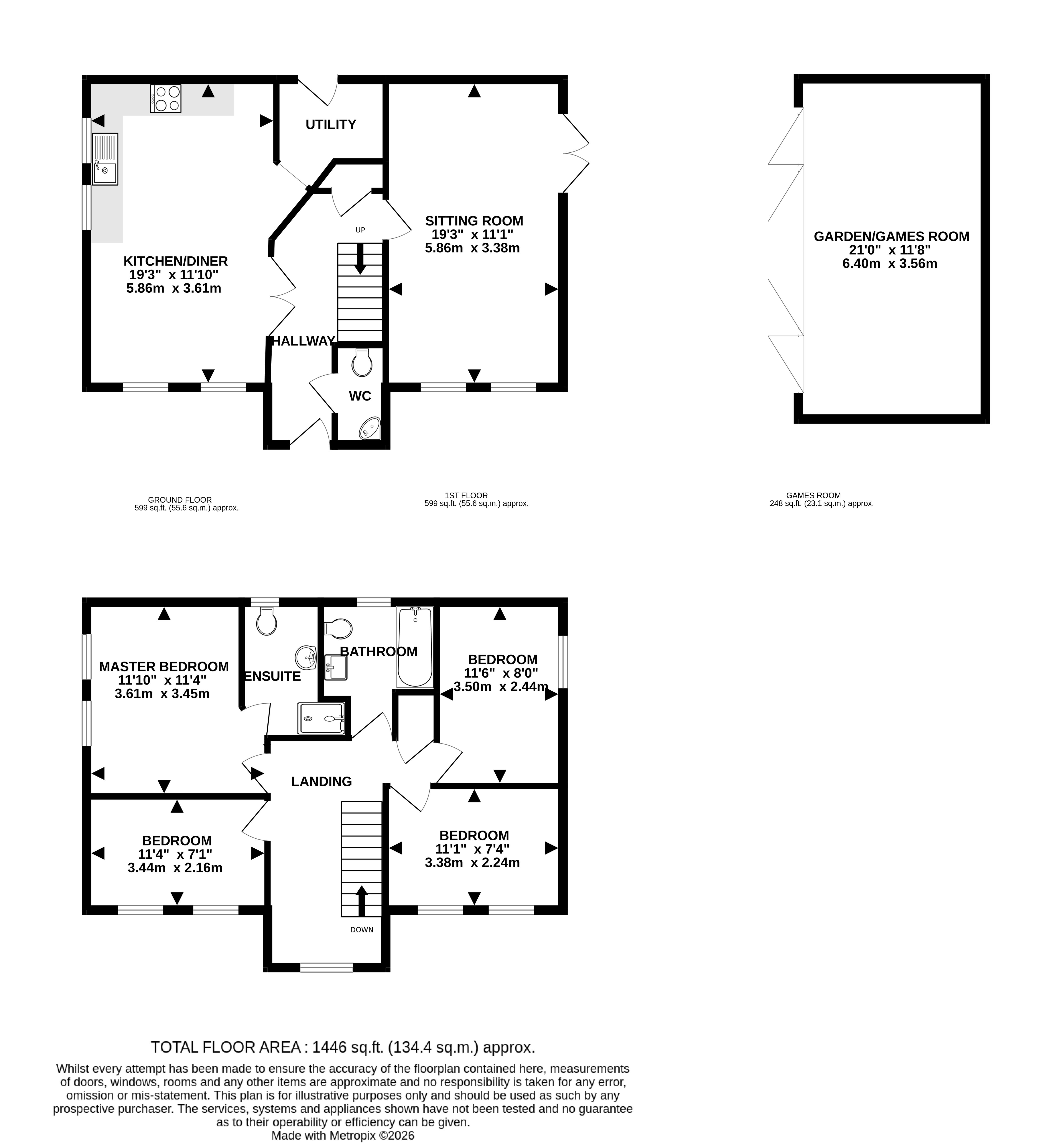 28, Grandfield Way, Lincoln floorplan