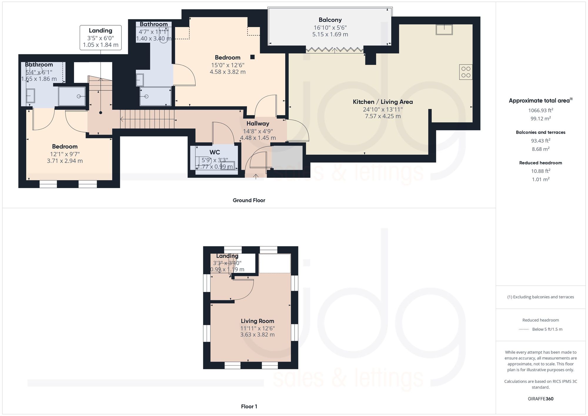 221 South Wing, Lancaster floorplan
